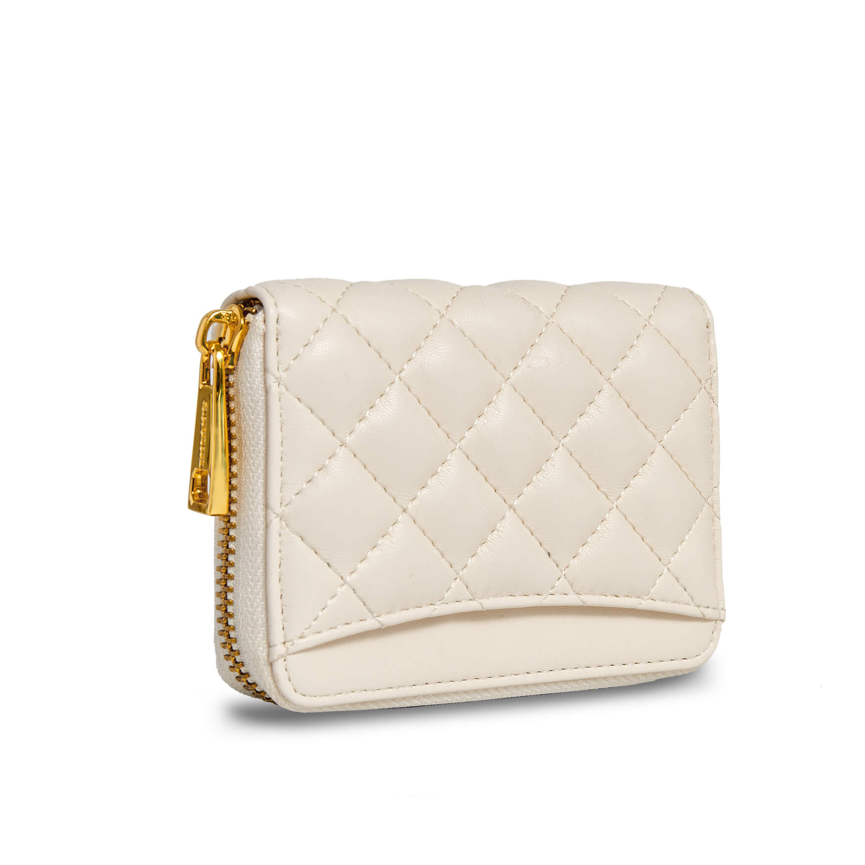 SINBONO Zip Card Holder Ivory