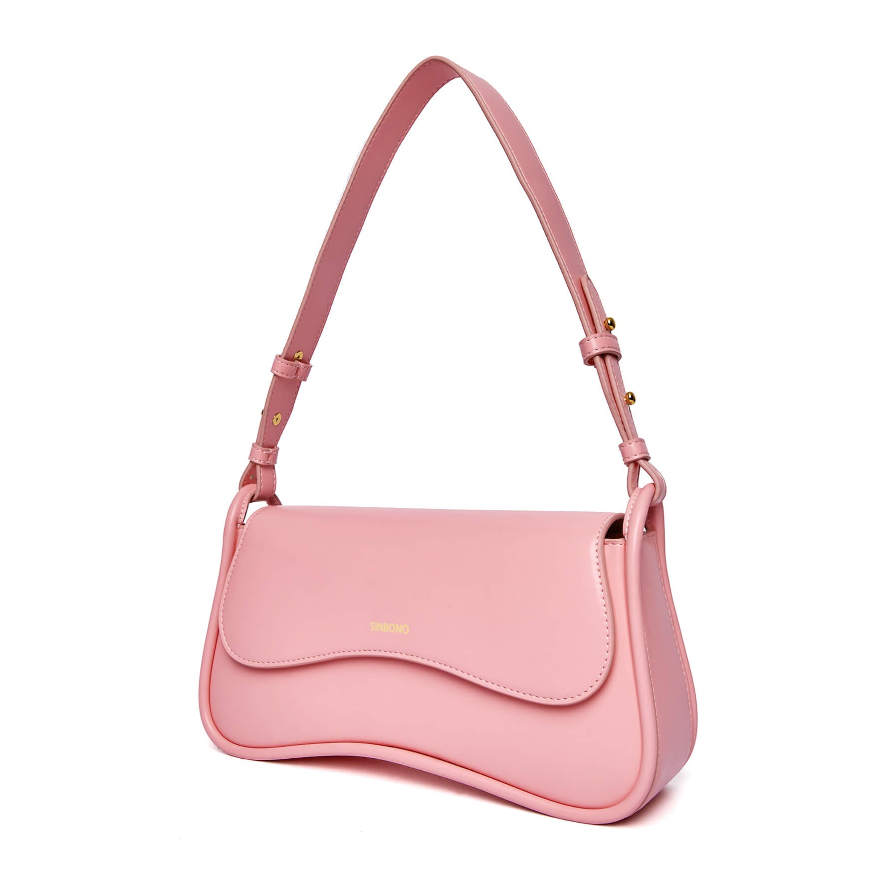 SINBONO Zoe Pink Shoulder Bag - Top Quality Women Leather Bag