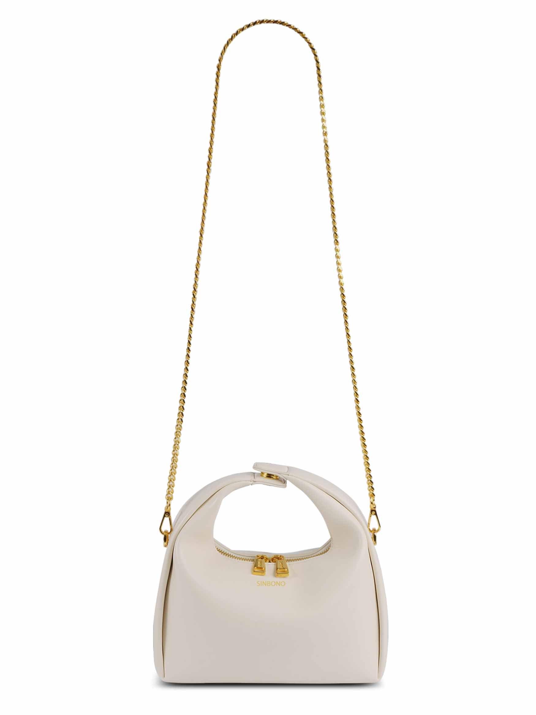 Medium Vienna Top Handle Crossbody Bag - Ivory