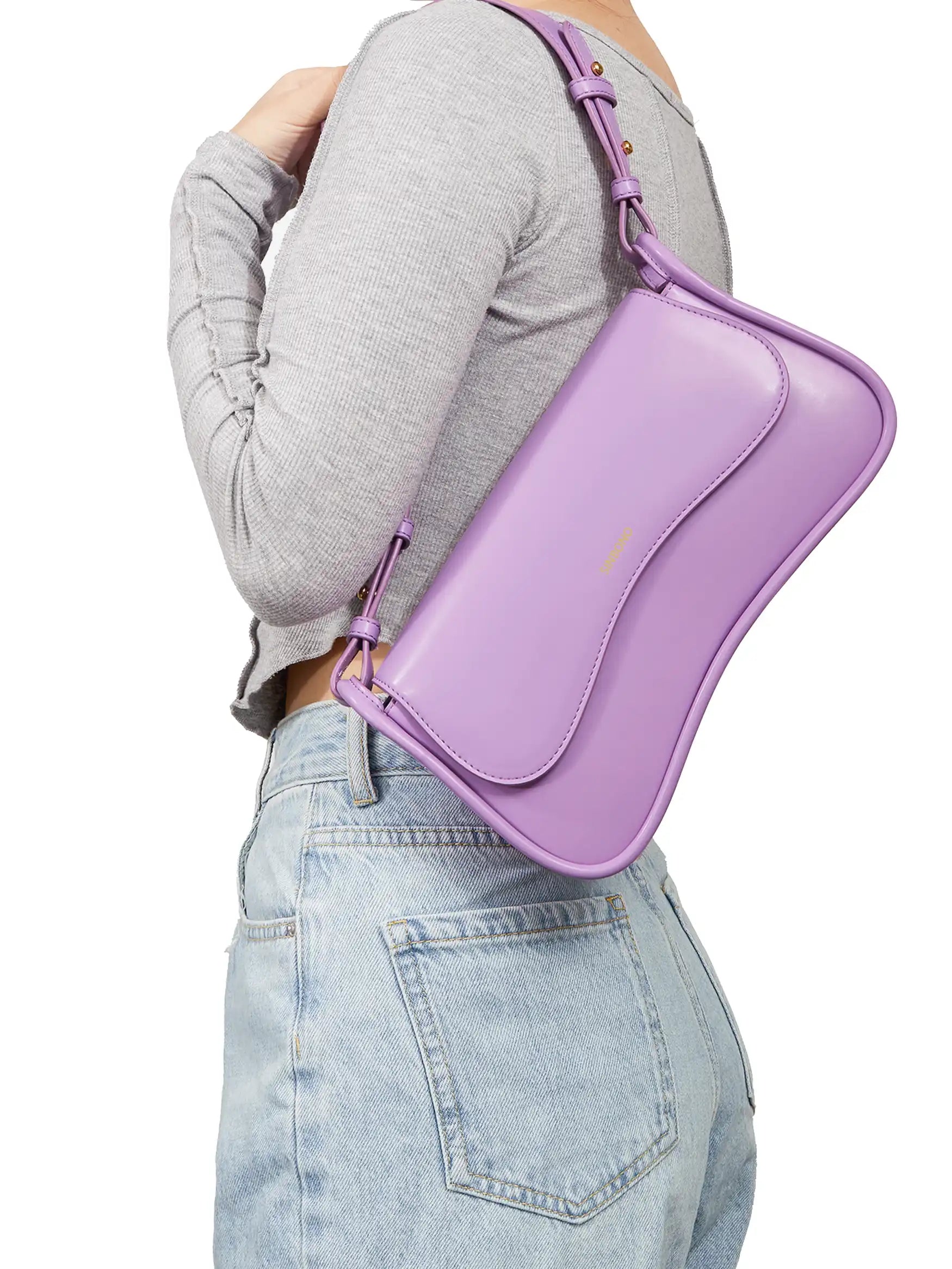 Zoe Shoulder Bag - Purple