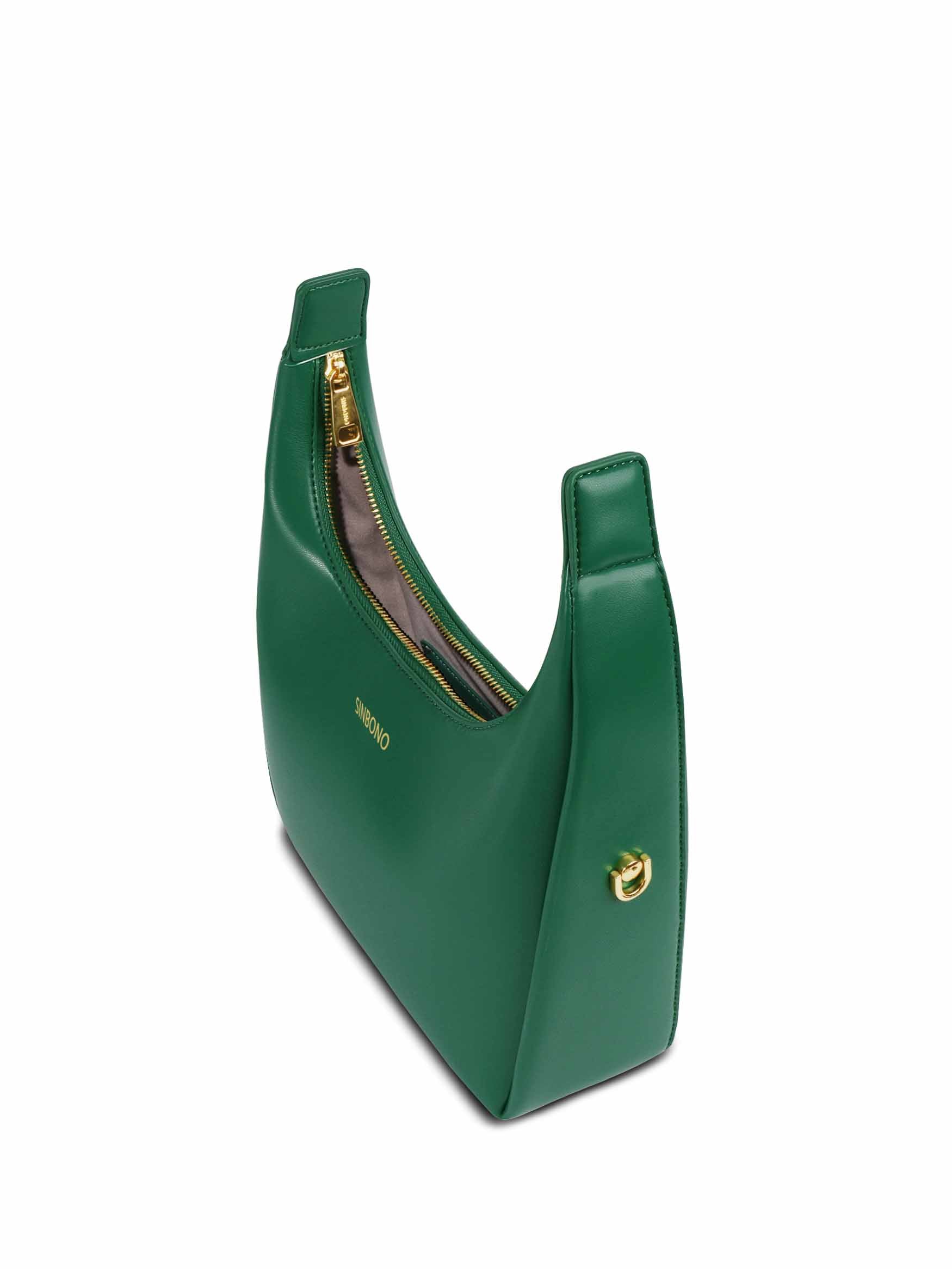 Medium Vienna Top Handle Crossbody Bag - Green