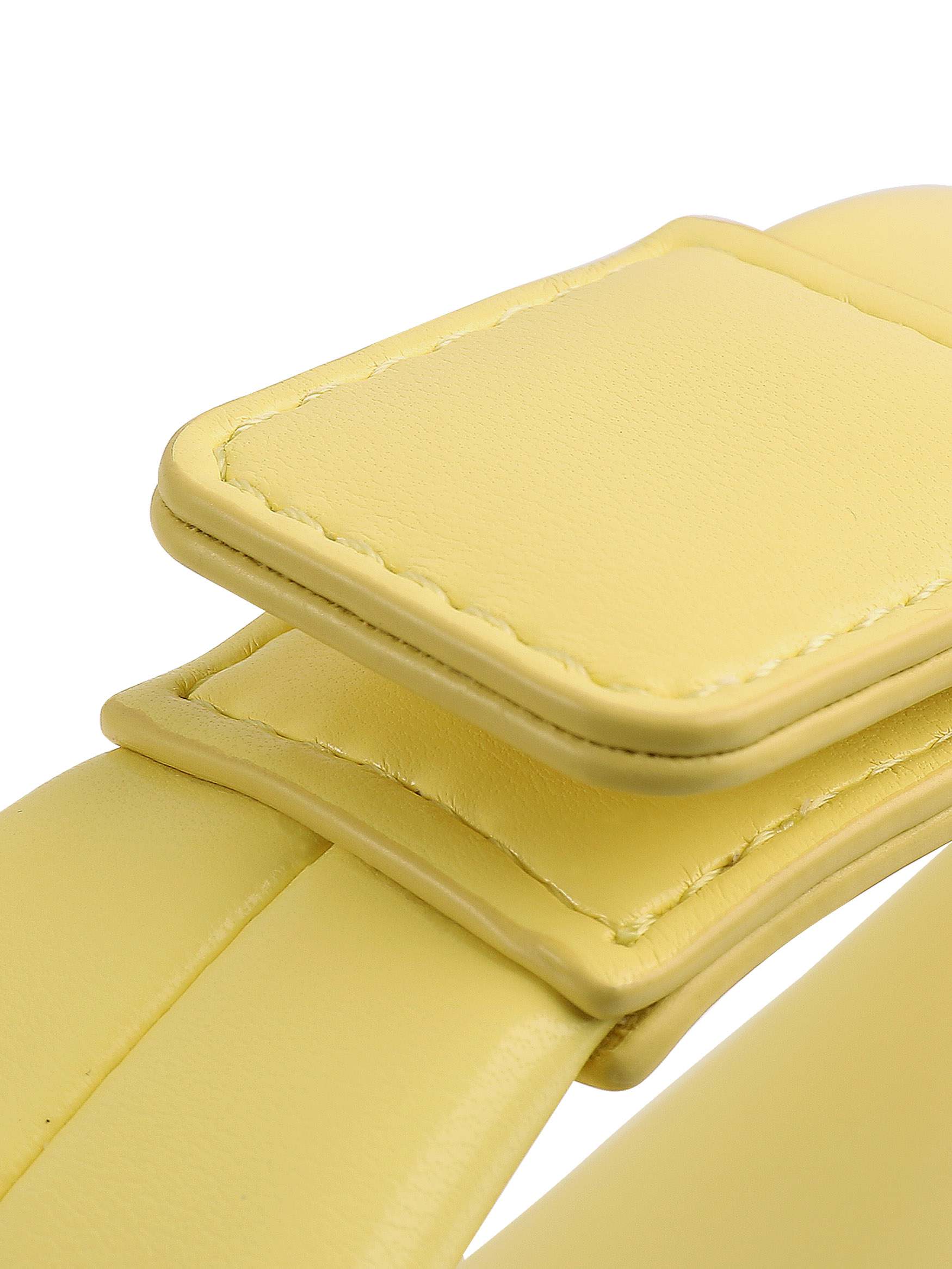 Vienna Top Handle  Crossbody Bag - Light Yellow