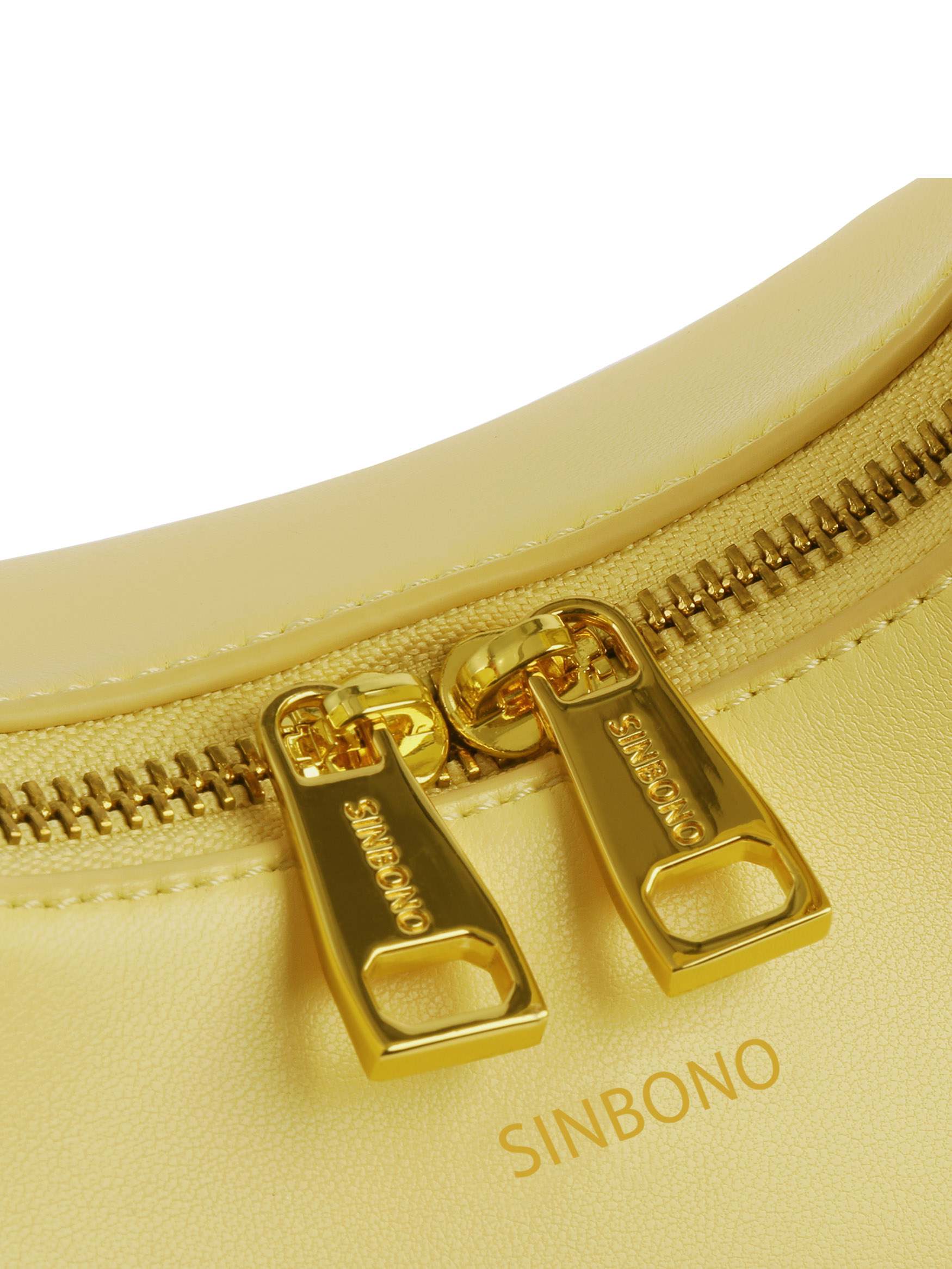 Vienna Top Handle  Crossbody Bag - Light Yellow