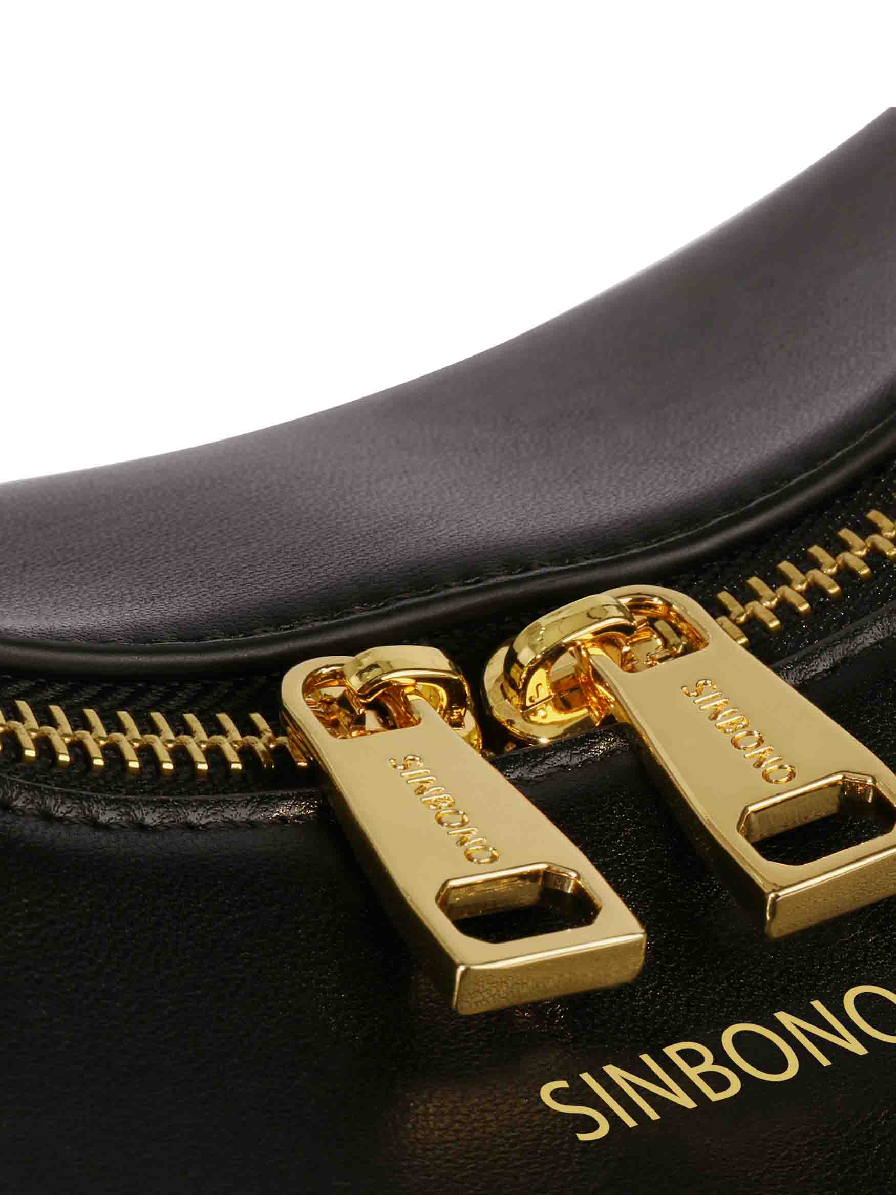 Medium Vienna Top Handle  Crossbody Bag  - Black