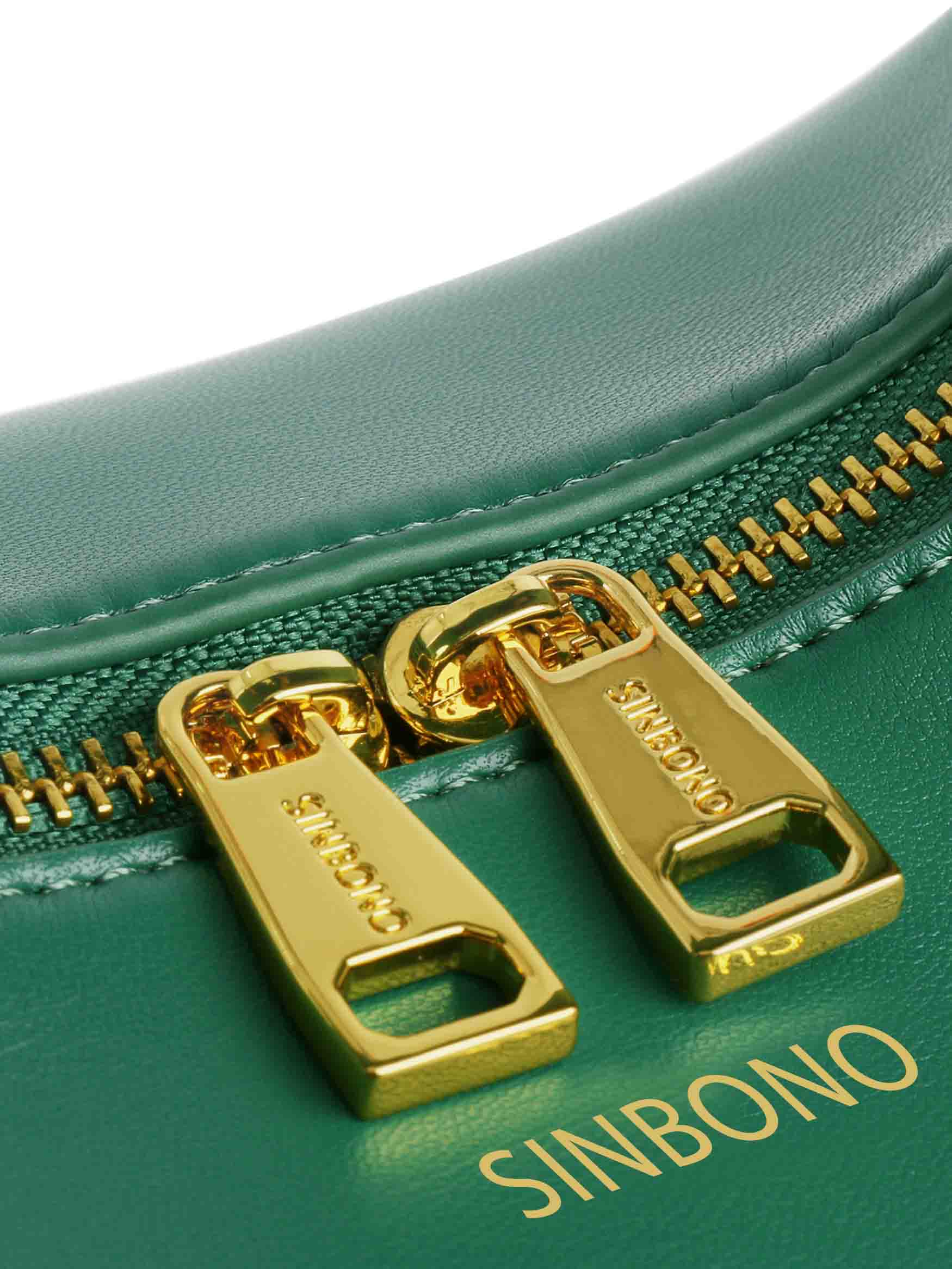 Medium Vienna Top Handle Crossbody Bag - Green