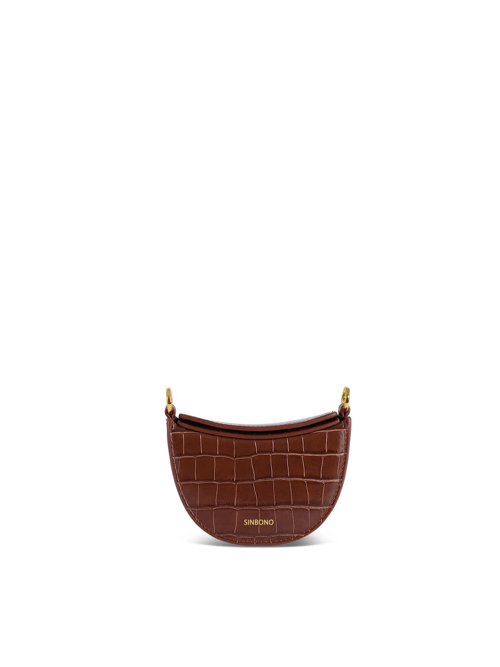 Mini Kace Crossbody Bag - Brown