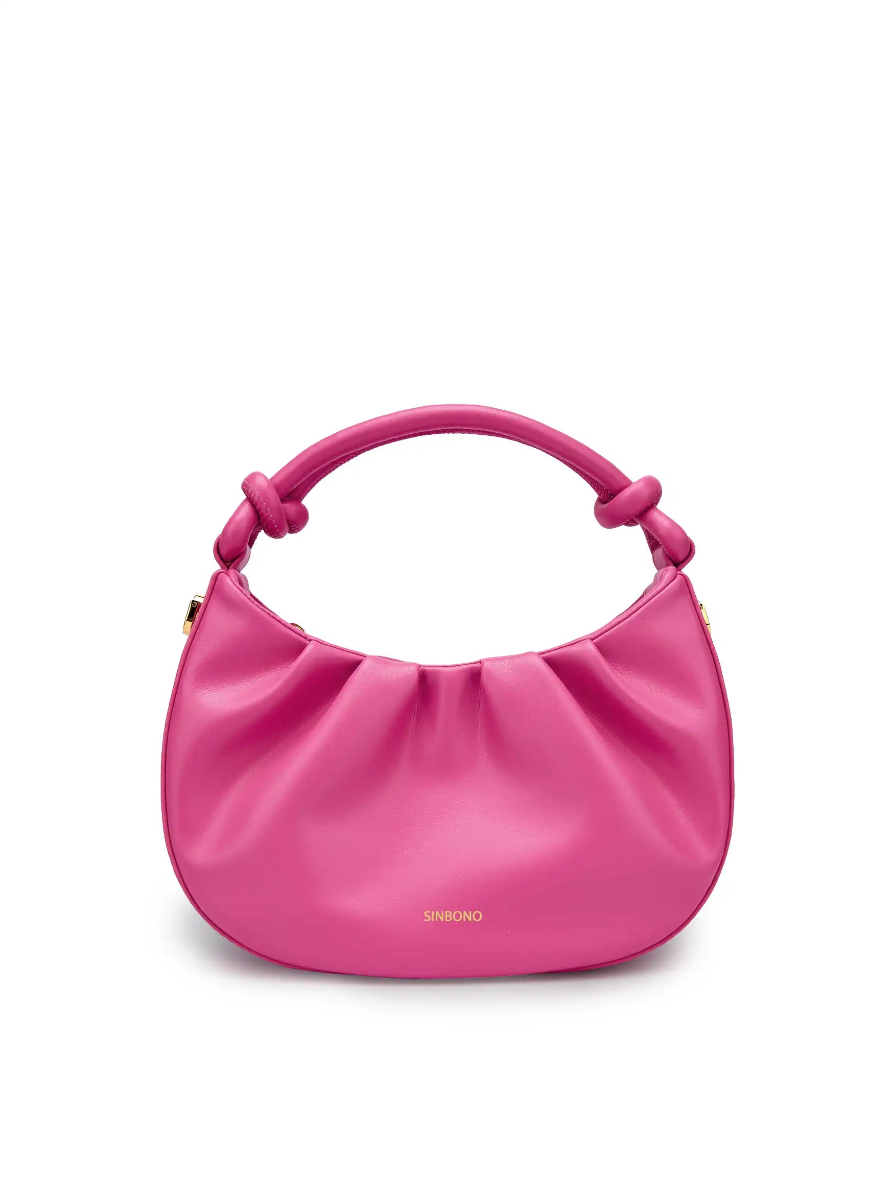 Cate Top Handle Crossbody Bag  - Bright Pink