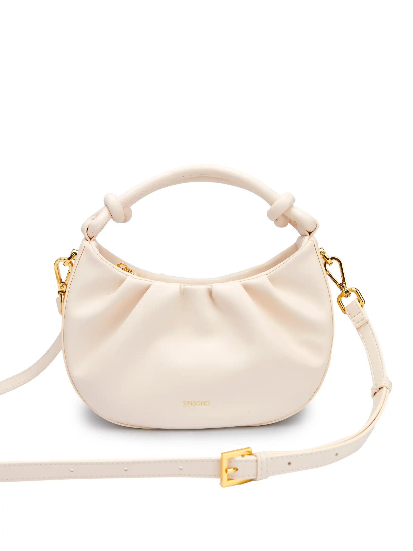Cate Top Handle Crossbody Bag - Ivory