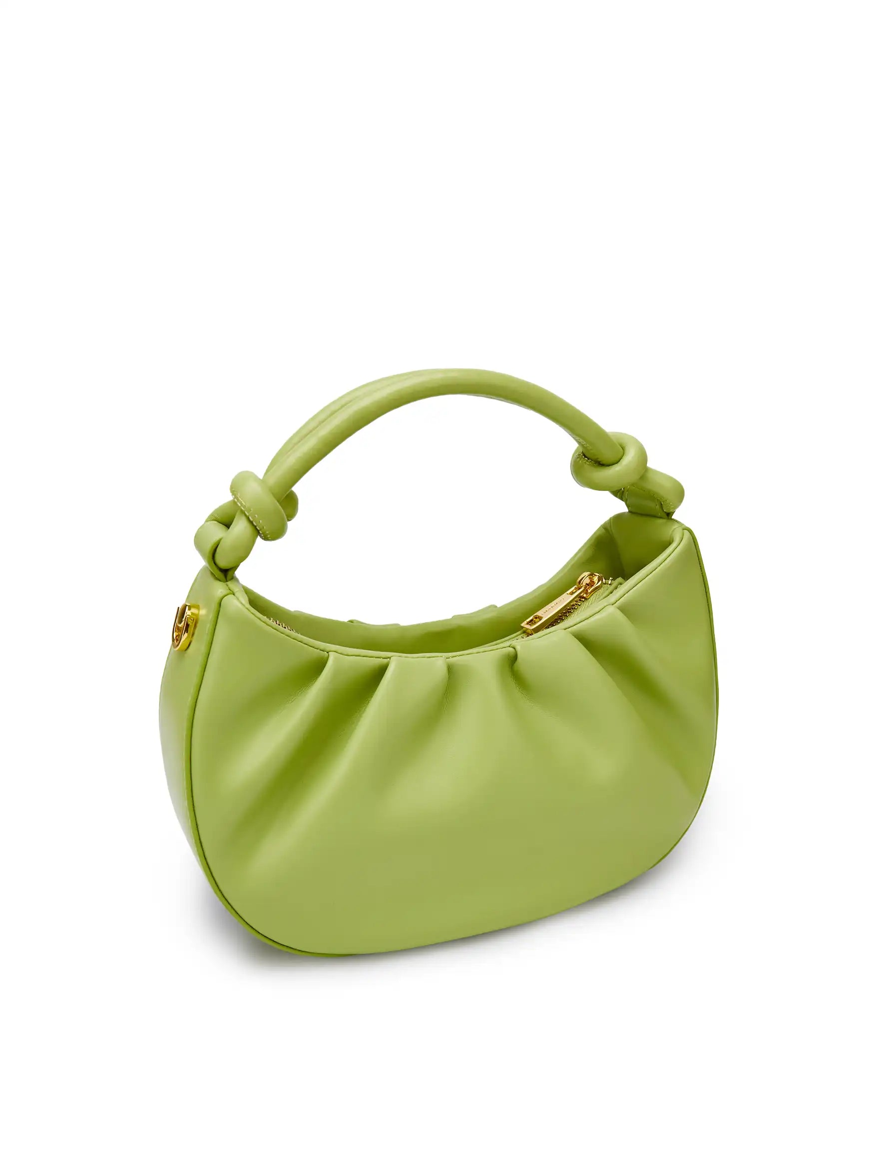 Cate Top Handle Crossbody Bag - Lime Green