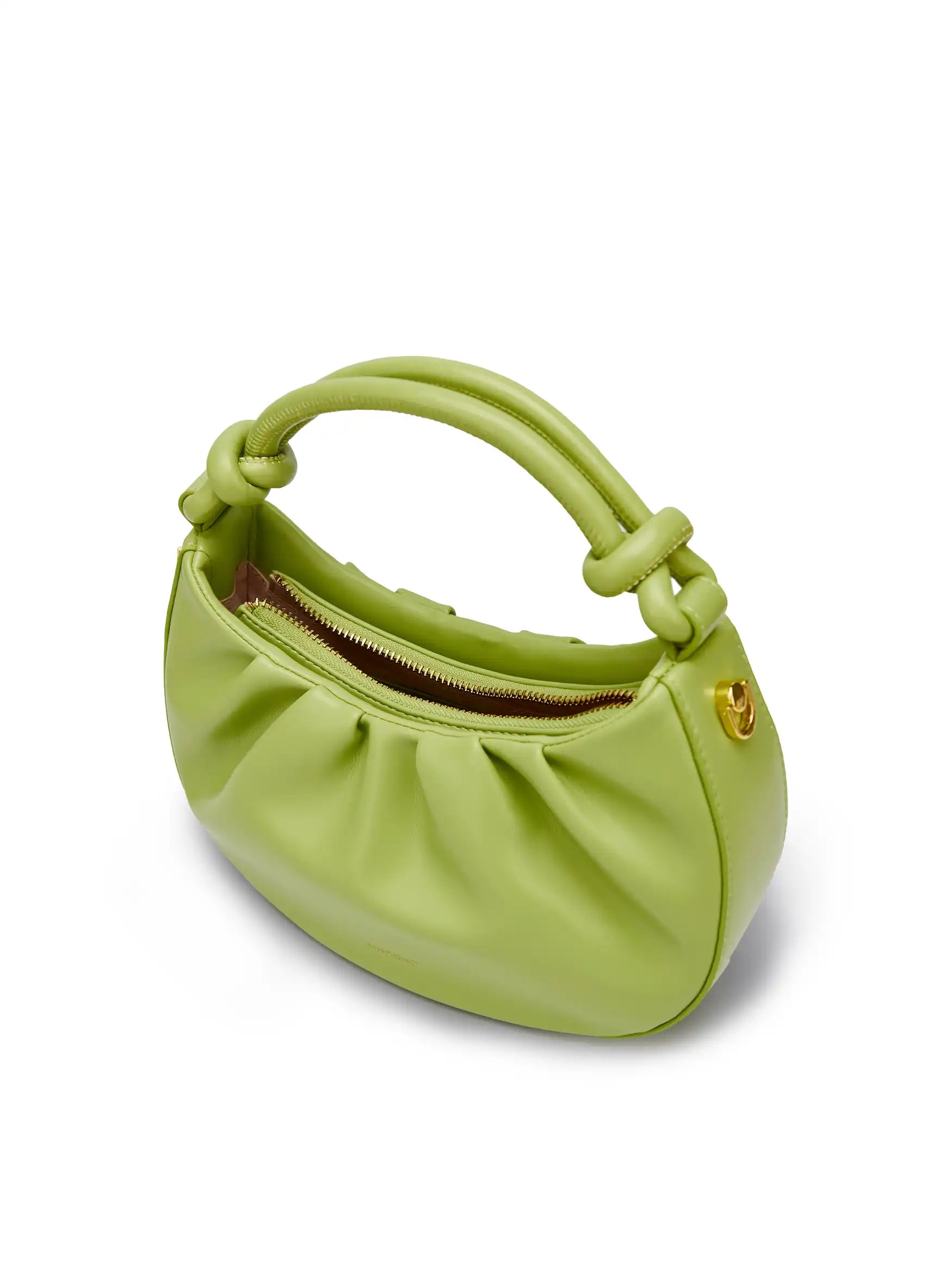 Cate Top Handle Crossbody Bag - Lime Green