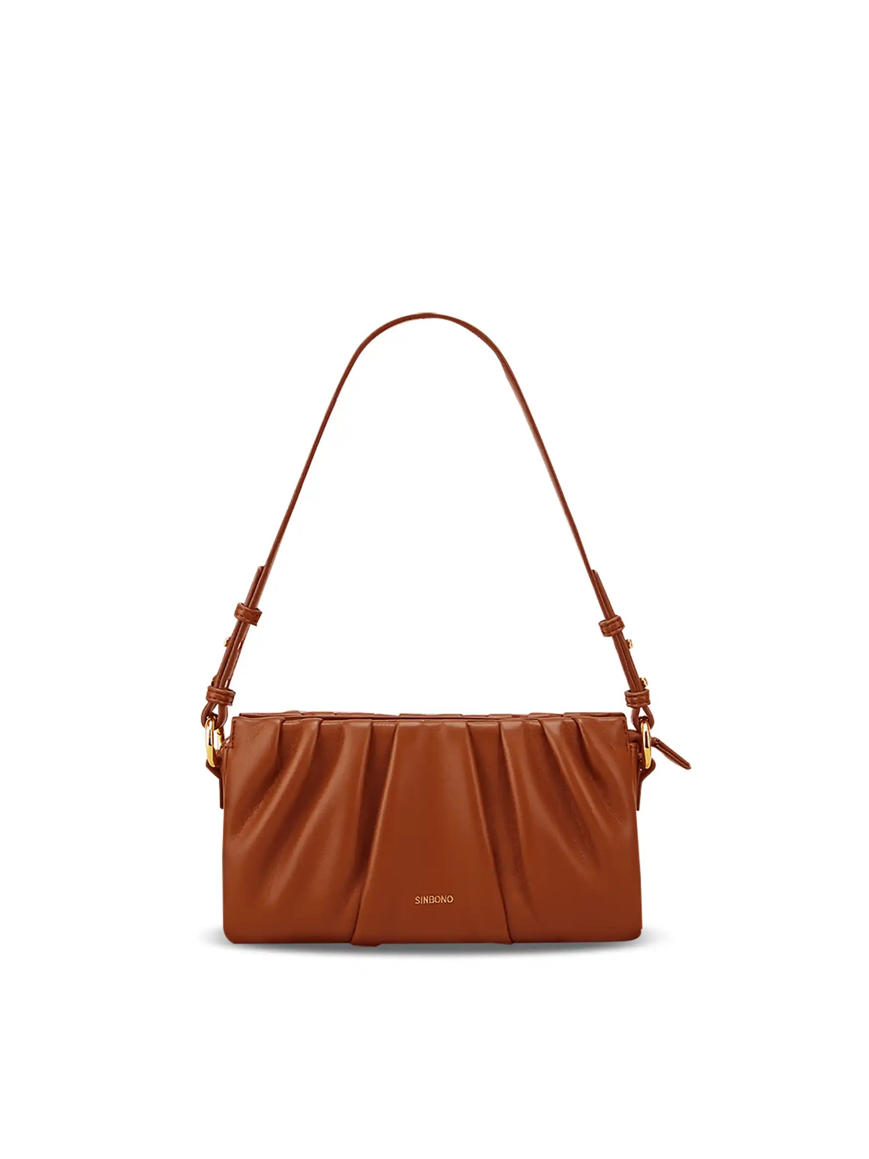 Evelyn Shoulder Bag - Brown