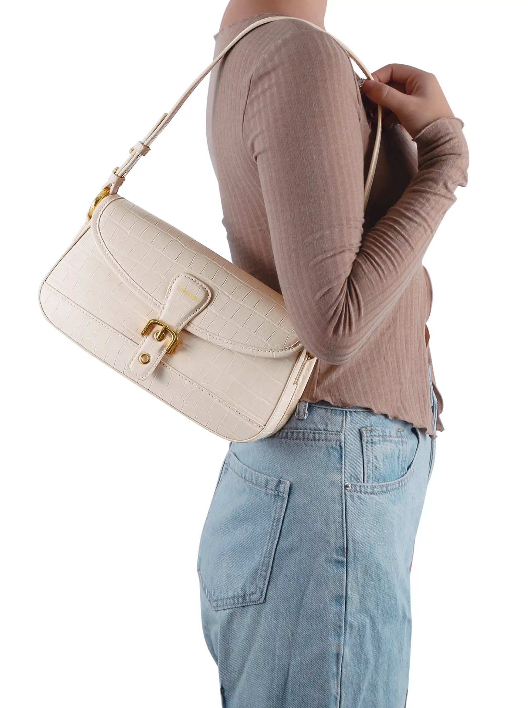 Fiona Shoulder Bag - Ivory