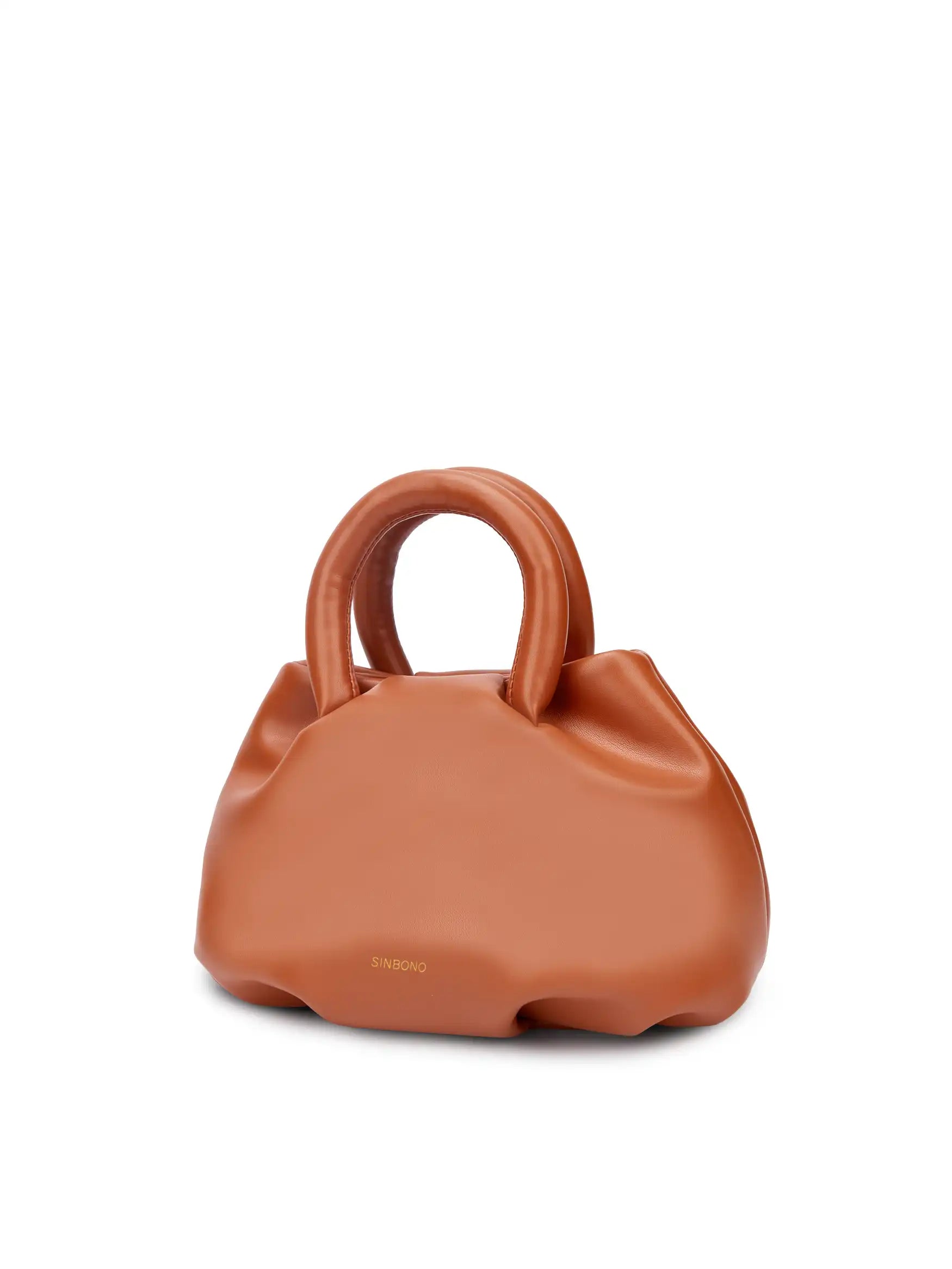 Gal Top Handle Crossbody Bag - Brown