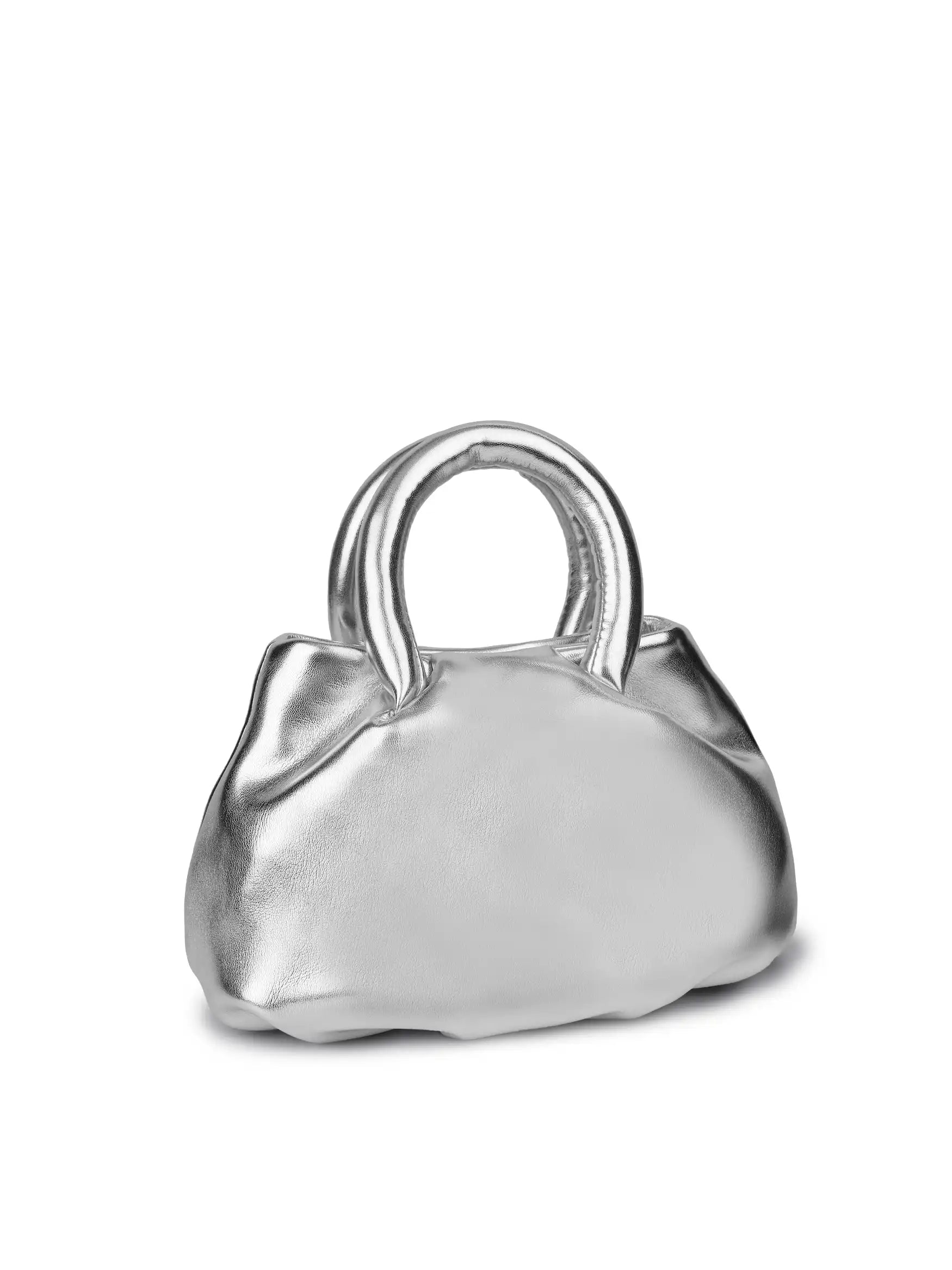 Gal Top Handle Crossbody Bag - Silver