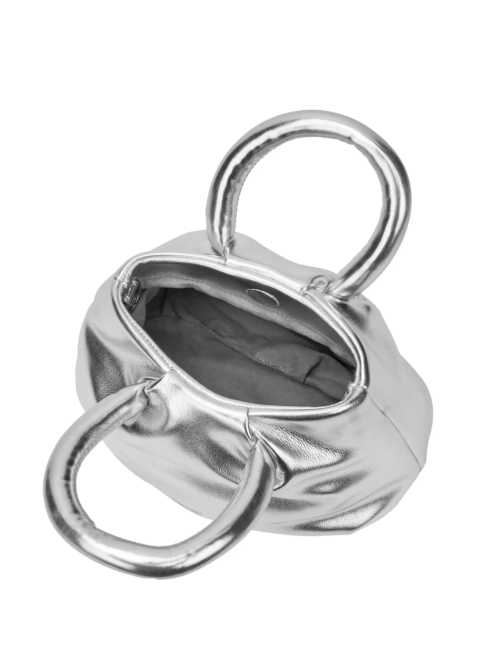 Gal Top Handle Crossbody Bag - Silver