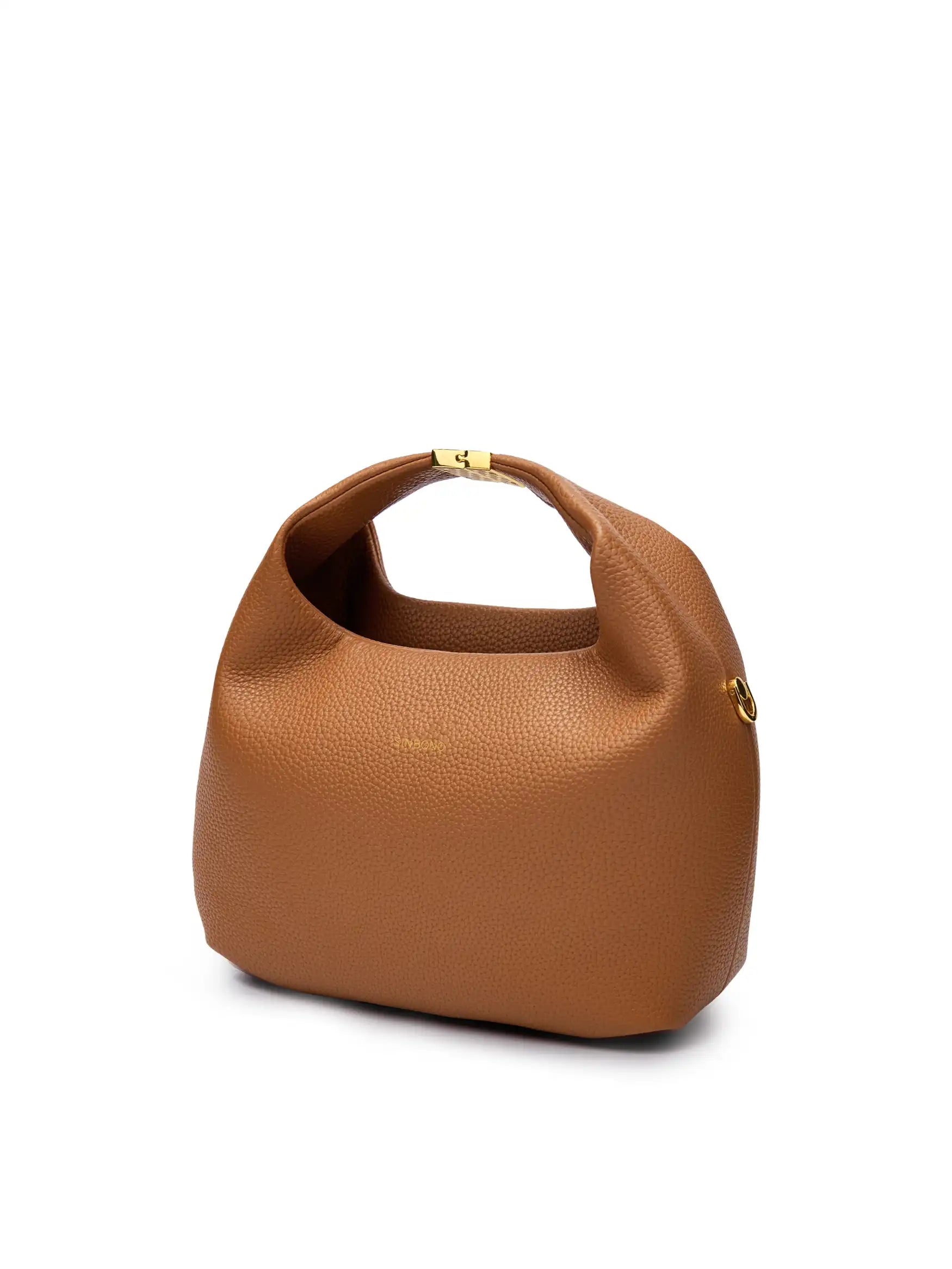 Vivienne Top Handle Crossbody Bag - Brown