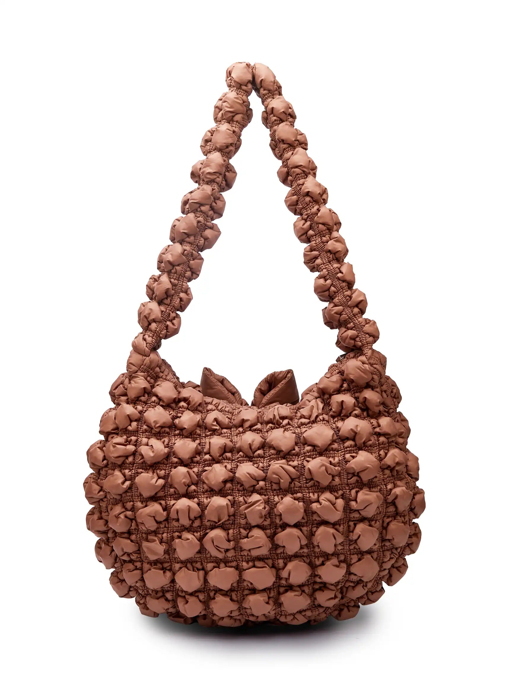 Ellie Shoulder Crossbody Bag -  Brown