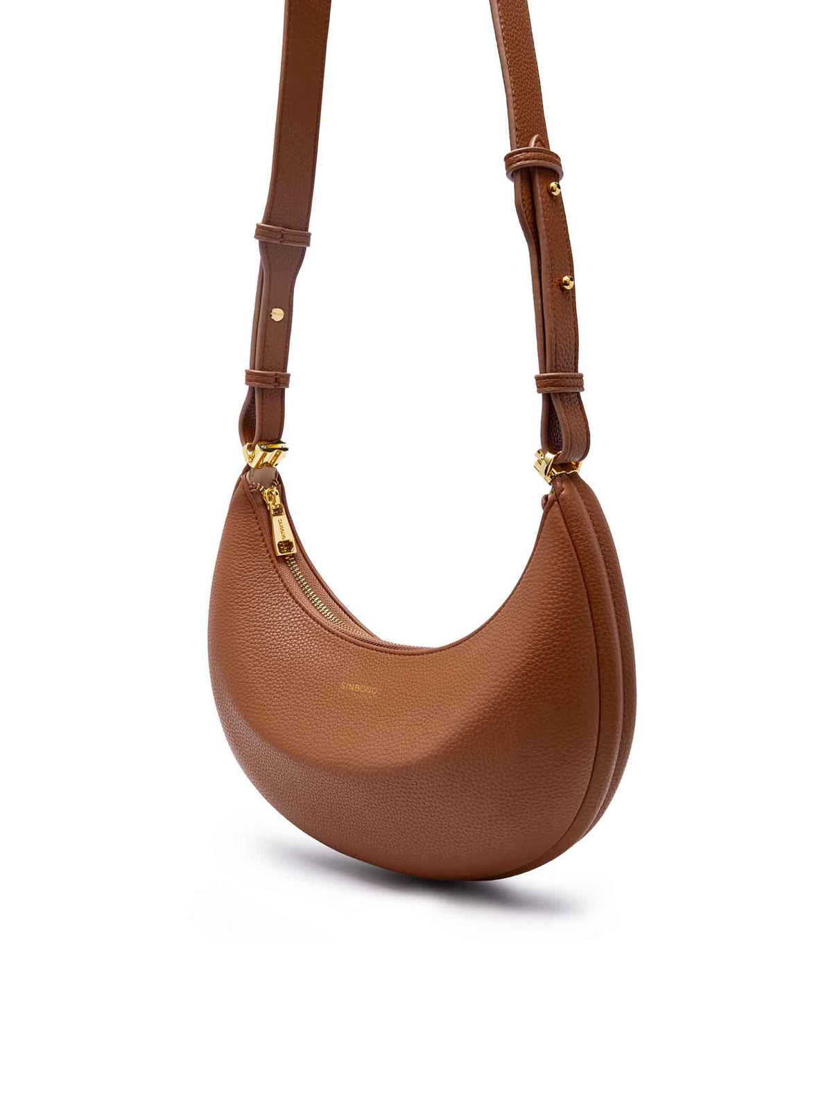 Zoey Shoulder Crossbody Bag - Brown