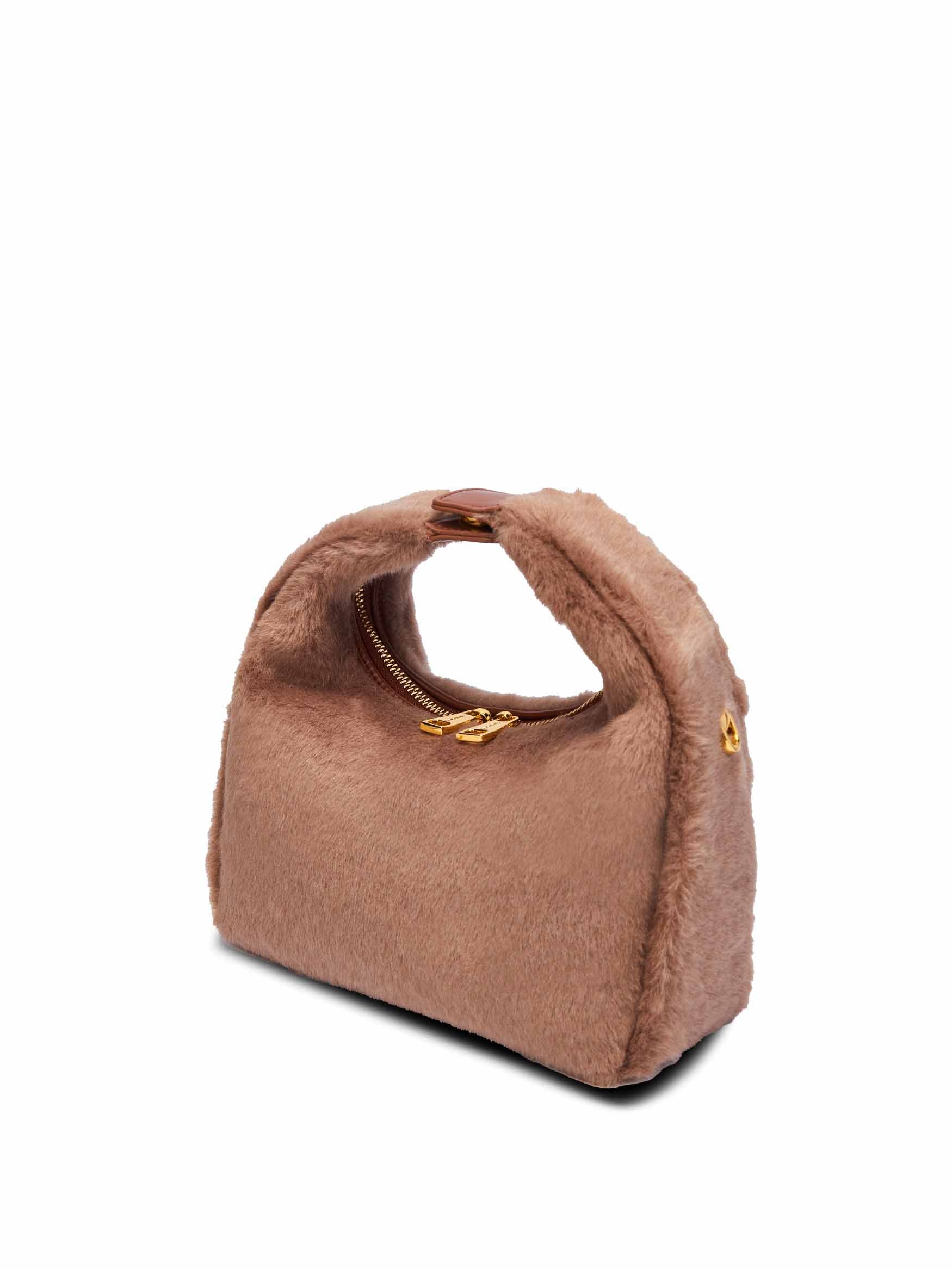 Medium Vienna Top Handle  Crossbody Bag  - Elephant Gray
