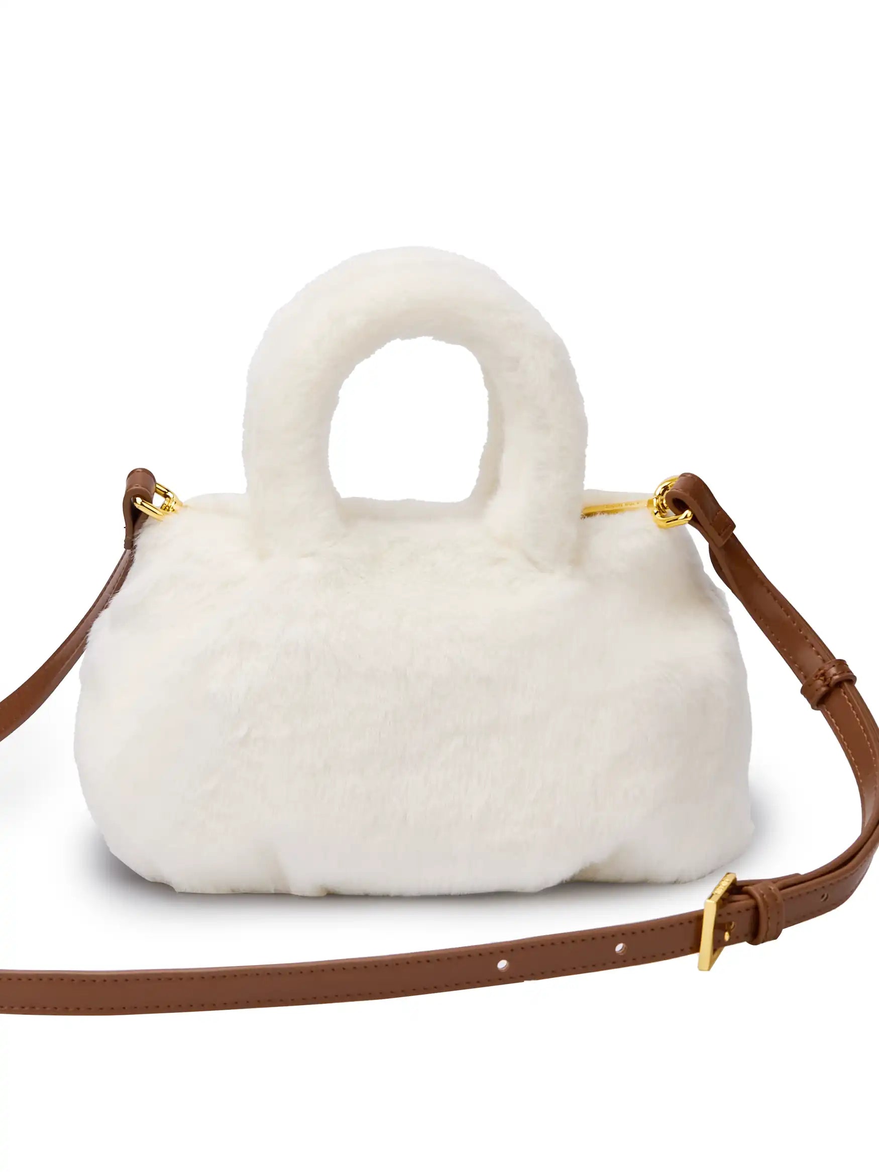 Gal Top Handle Crossbody Bag -  Snow White