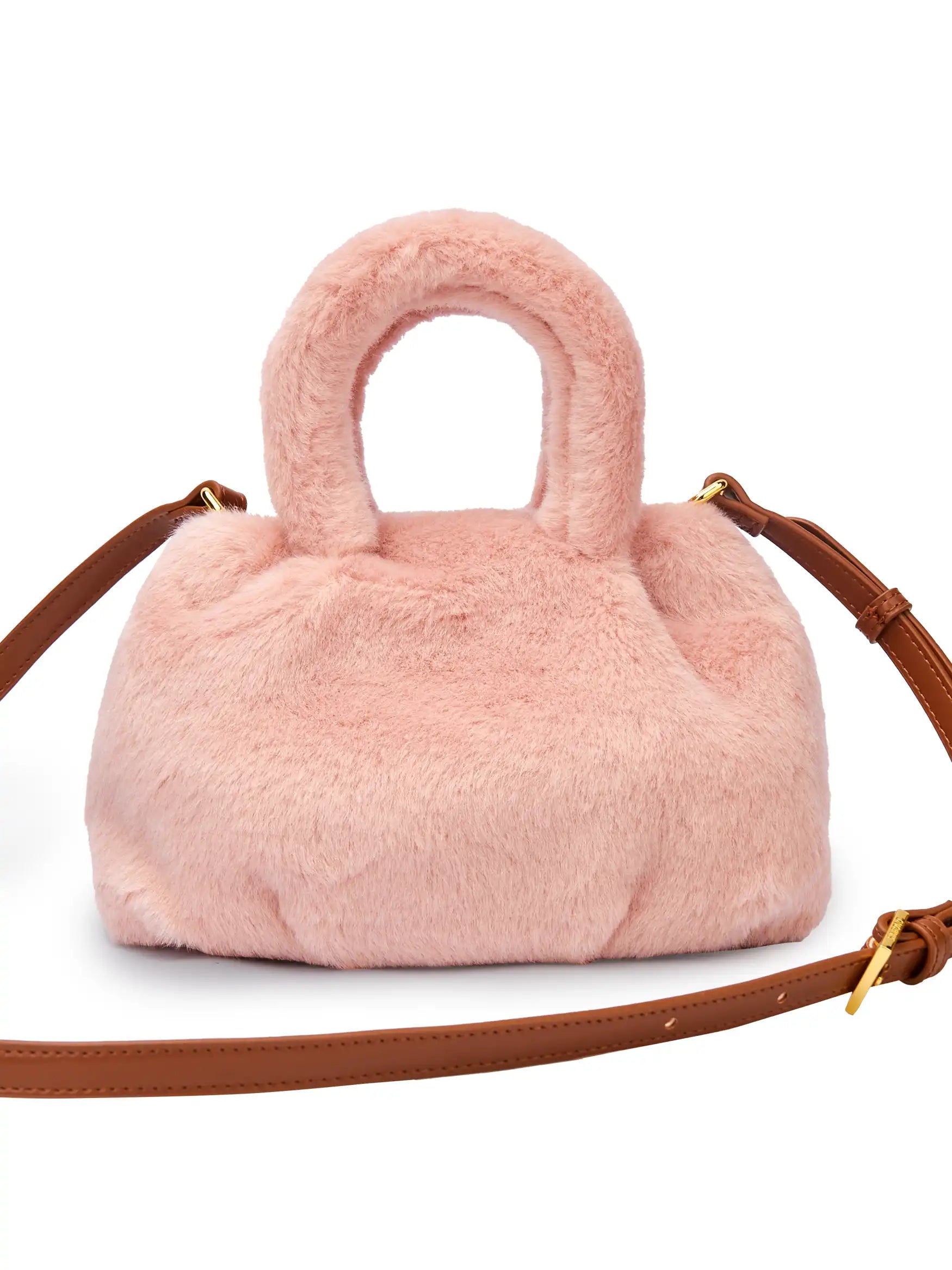 Gal Top Handle Crossbody Bag -  Light Pink