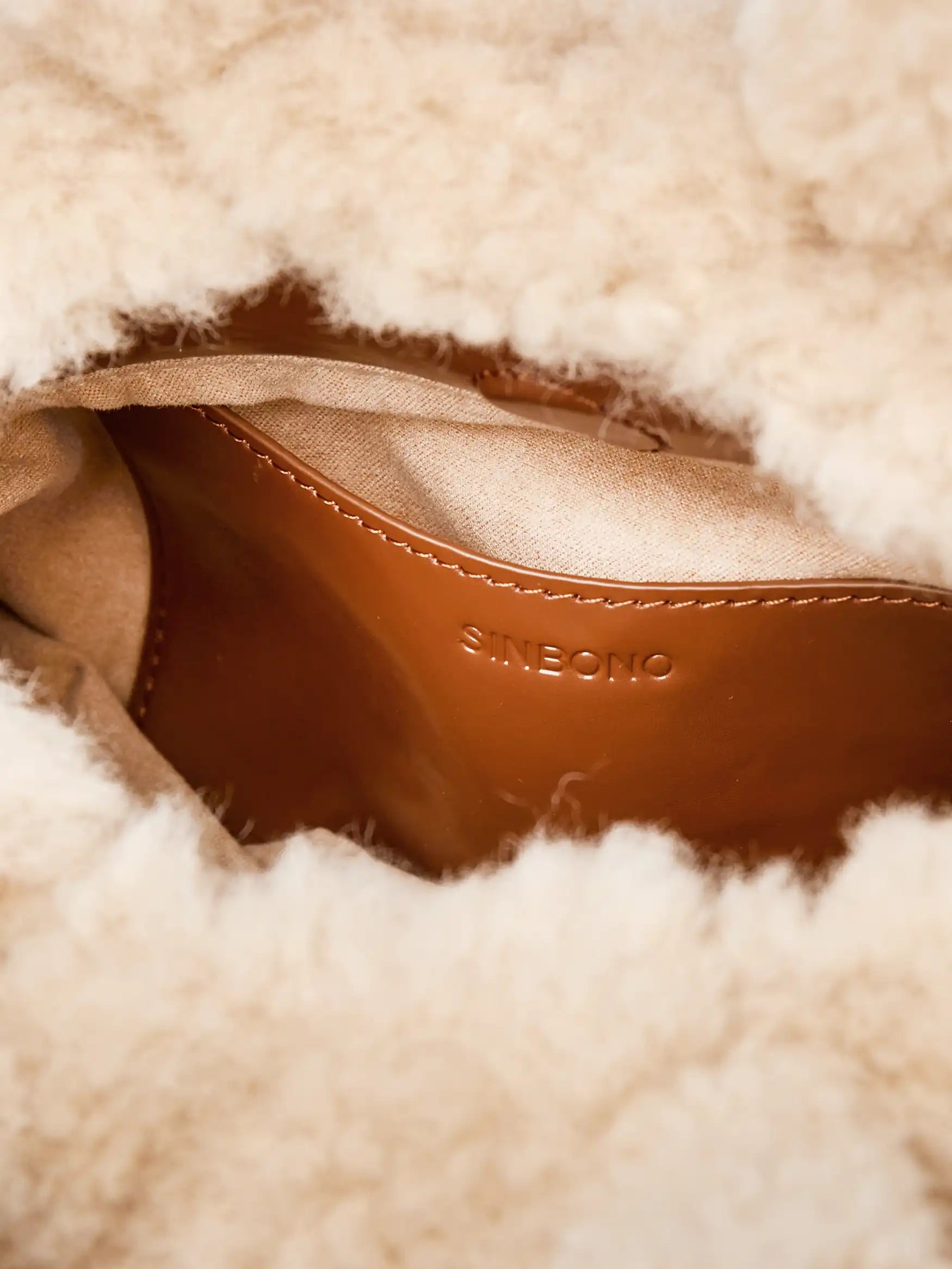 Gal Top Handle Crossbody Bag -  Light Beige