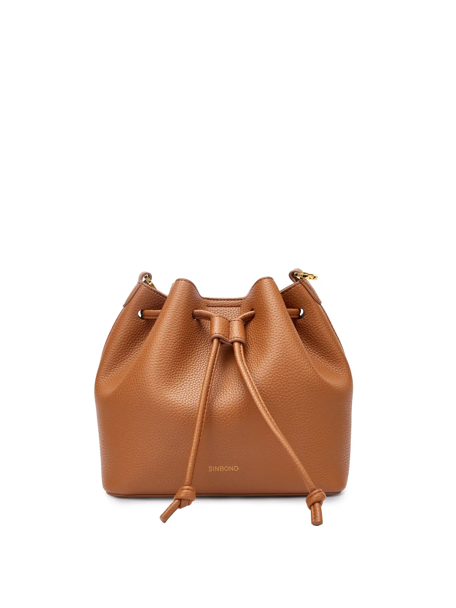 Kate Bucket Bag - Orange Brown