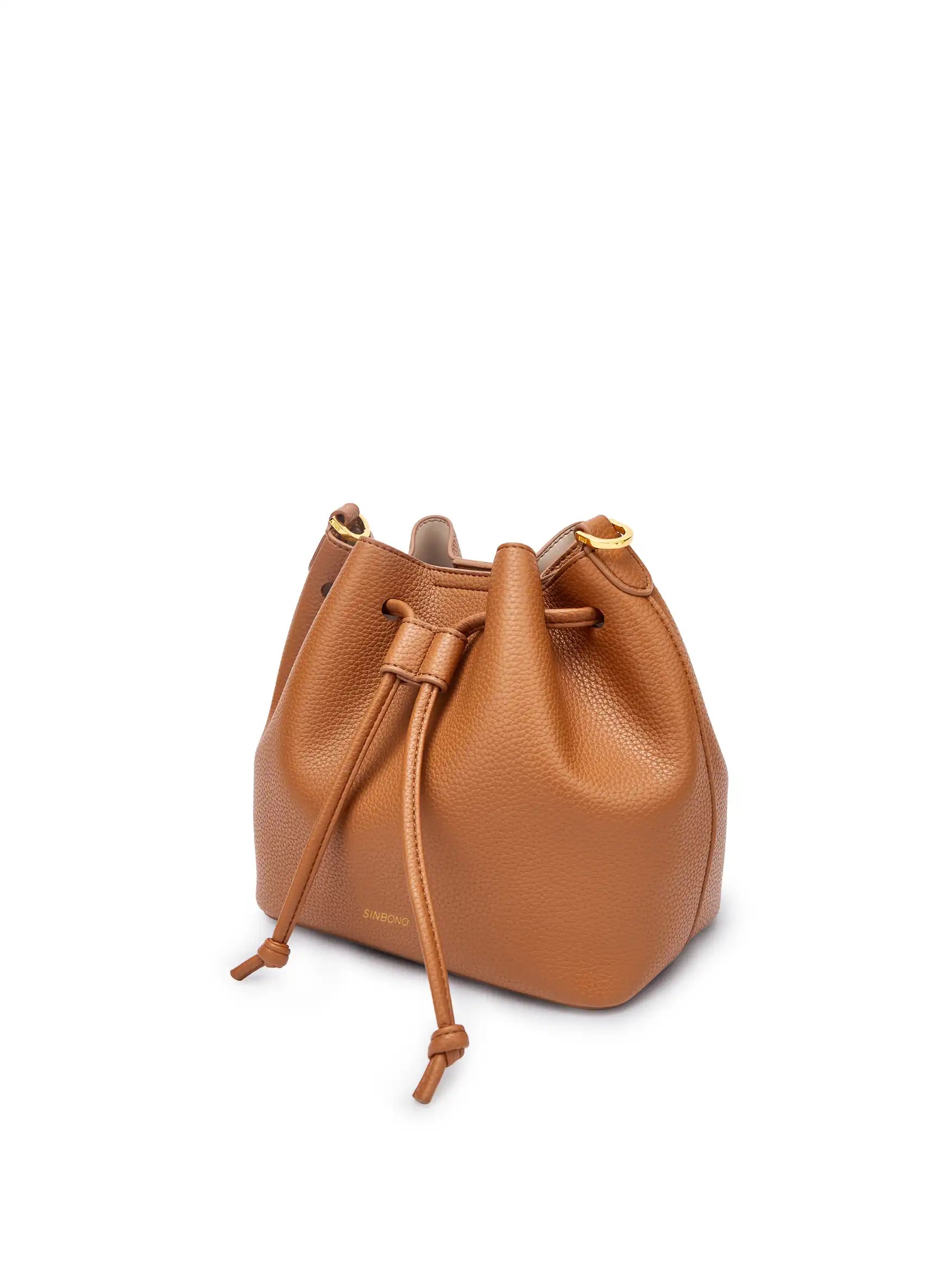 Kate Bucket Bag - Orange Brown