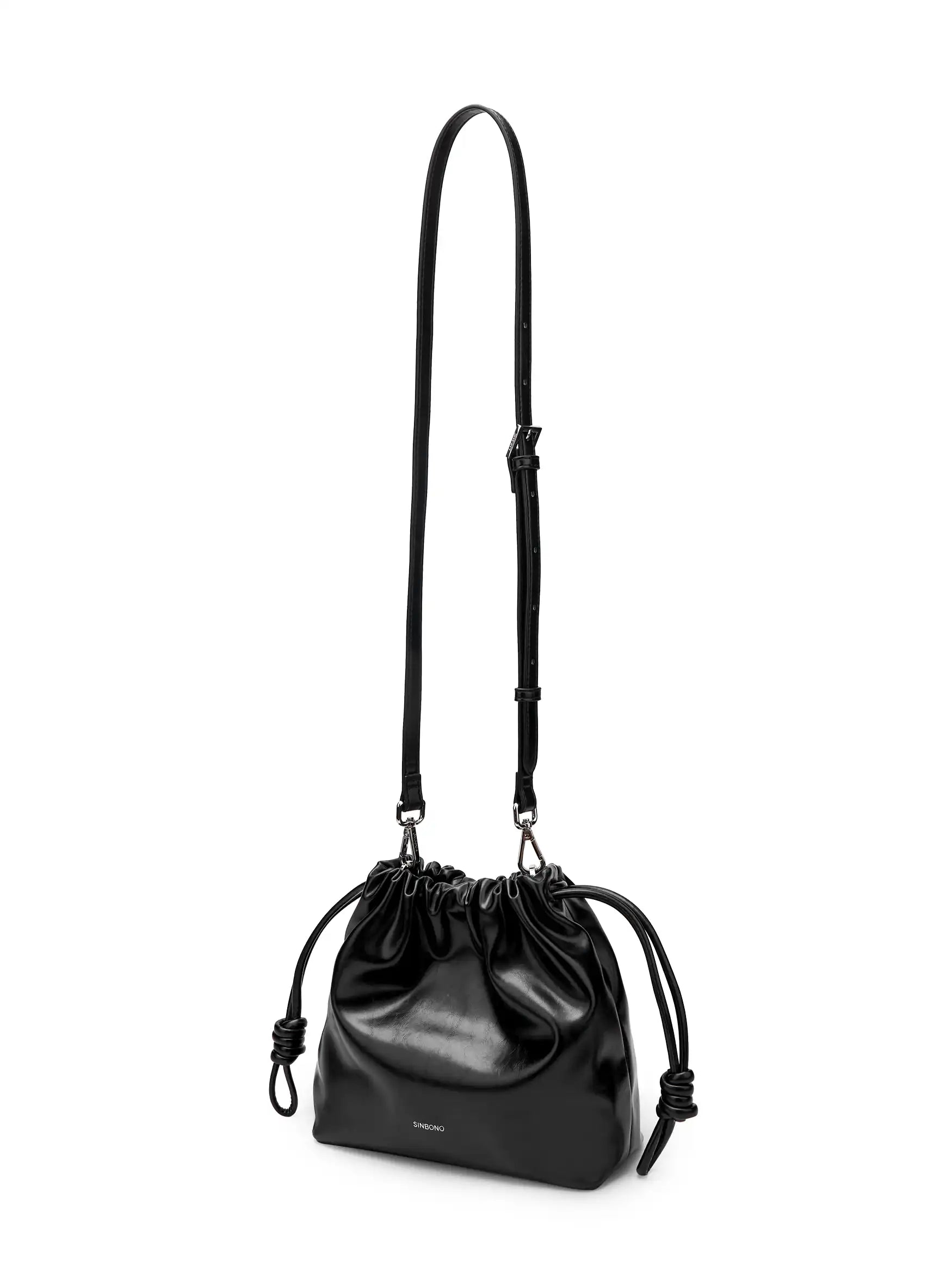 Clara Shoulder Crossbody Bag - Black
