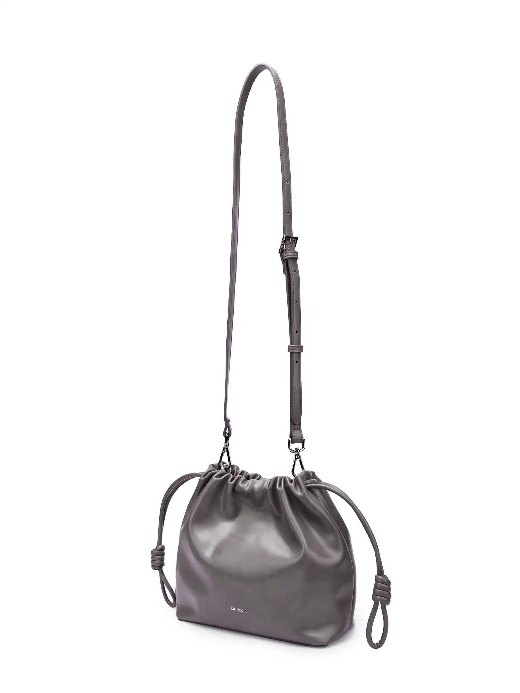 Clara Shoulder Crossbody Bag - Gray