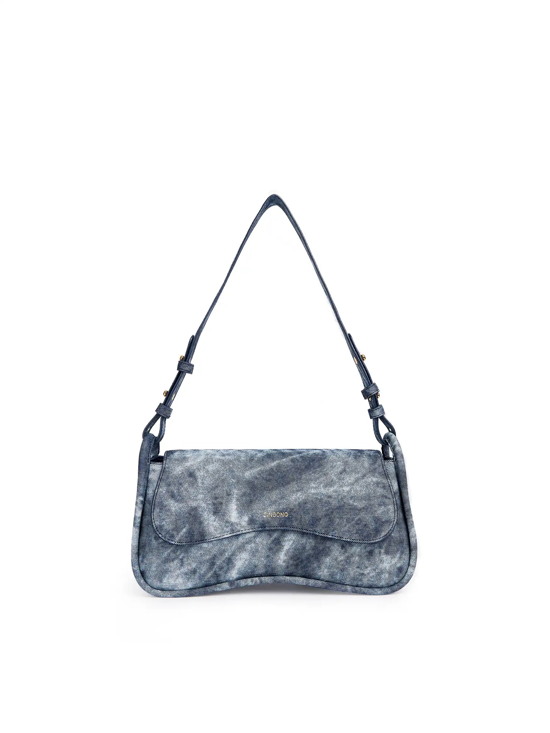 Zoe Shoulder Bag - Deep Blue