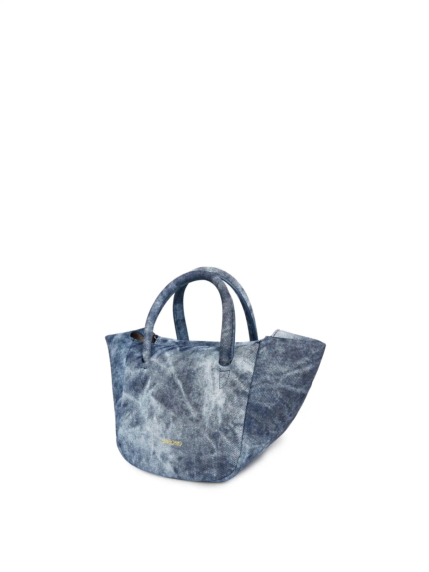 Selena Ruched Hobo Handle  Crossbody Bag - Deep Blue