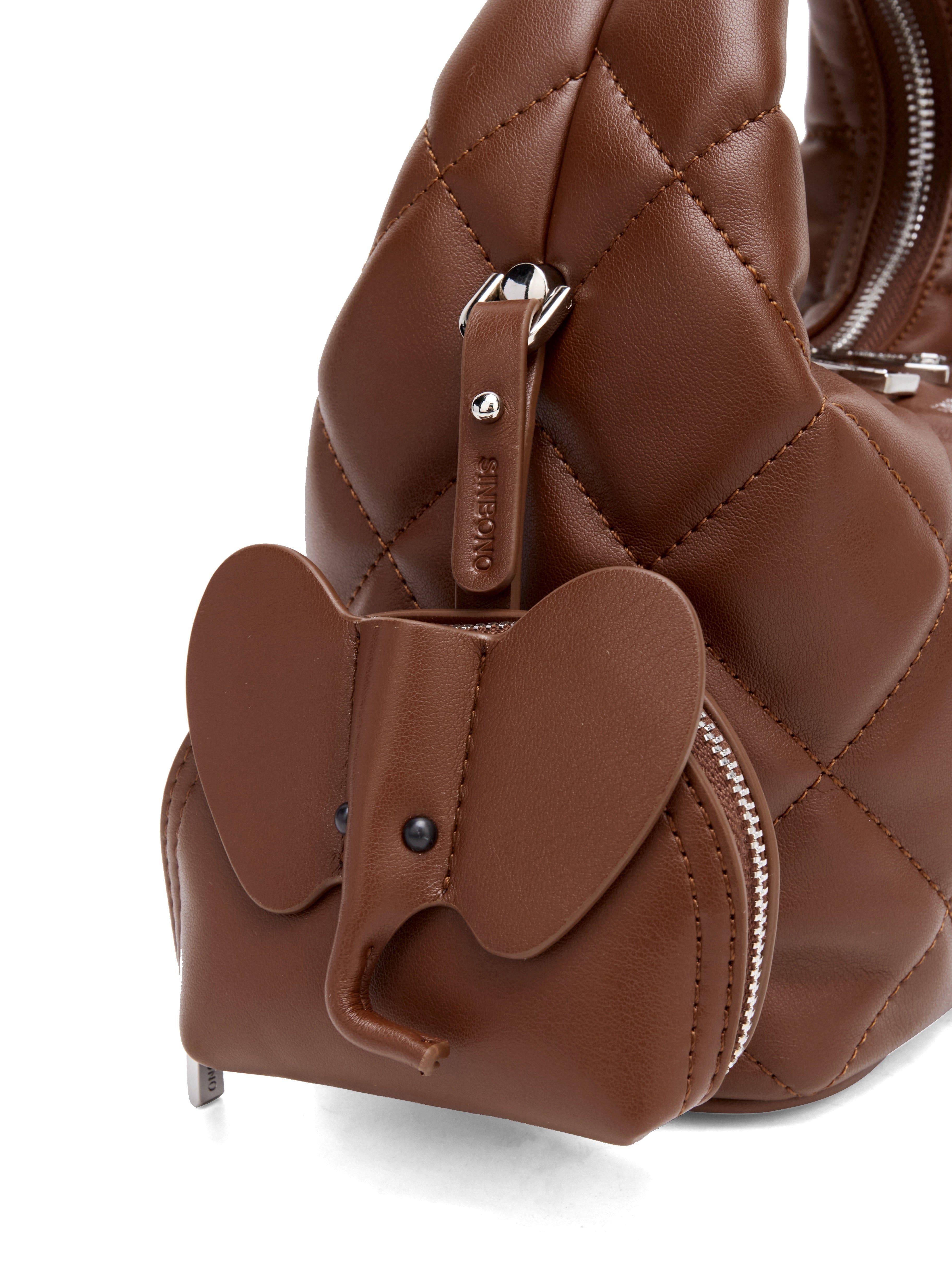 Vienna Top Handle  Crossbody Bag（2.0）- Brown