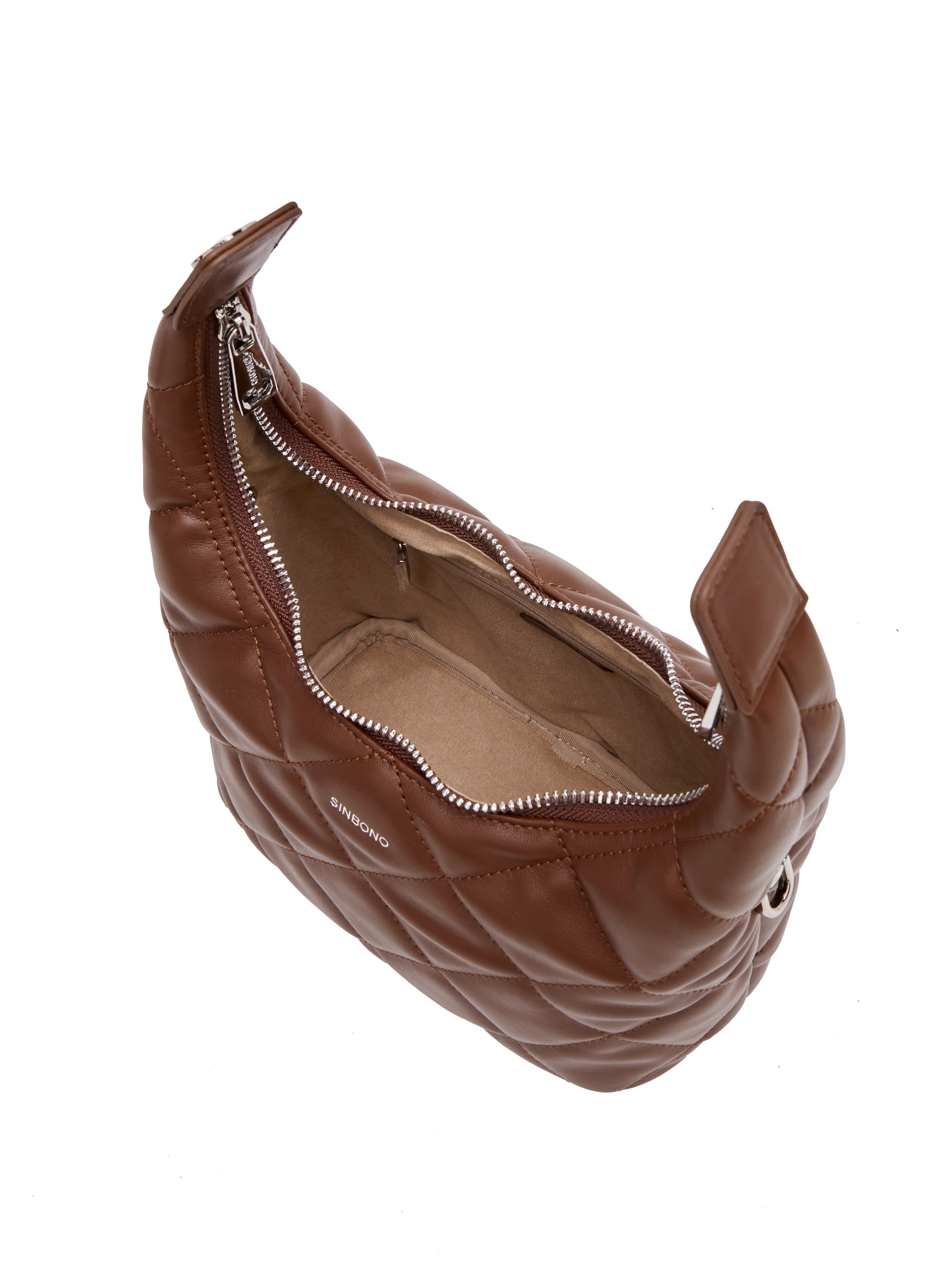 Vienna Top Handle  Crossbody Bag（2.0）- Brown