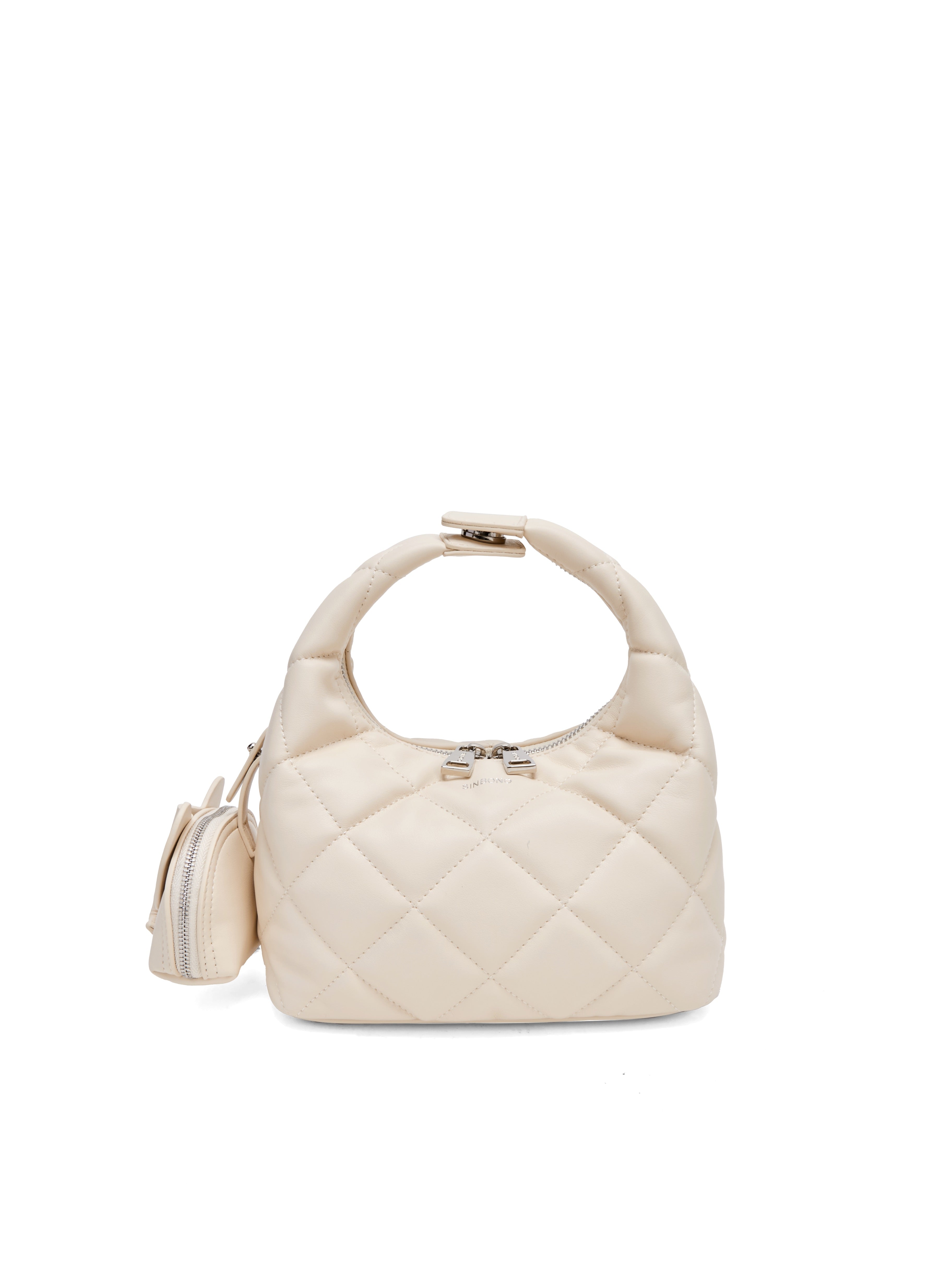 Vienna Top Handle  Crossbody Bag（2.0）- Ivory