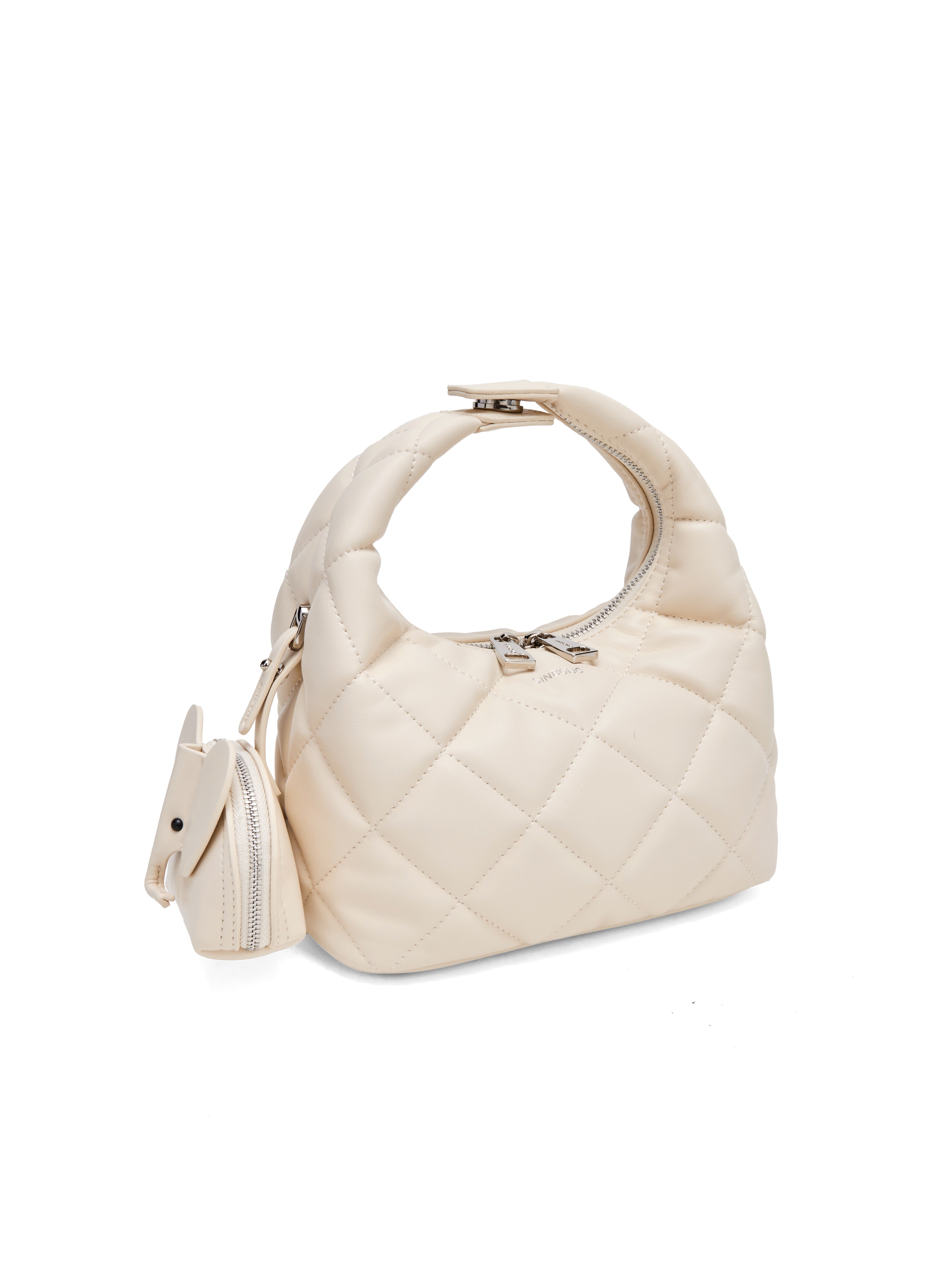 Vienna Top Handle  Crossbody Bag（2.0）- Ivory