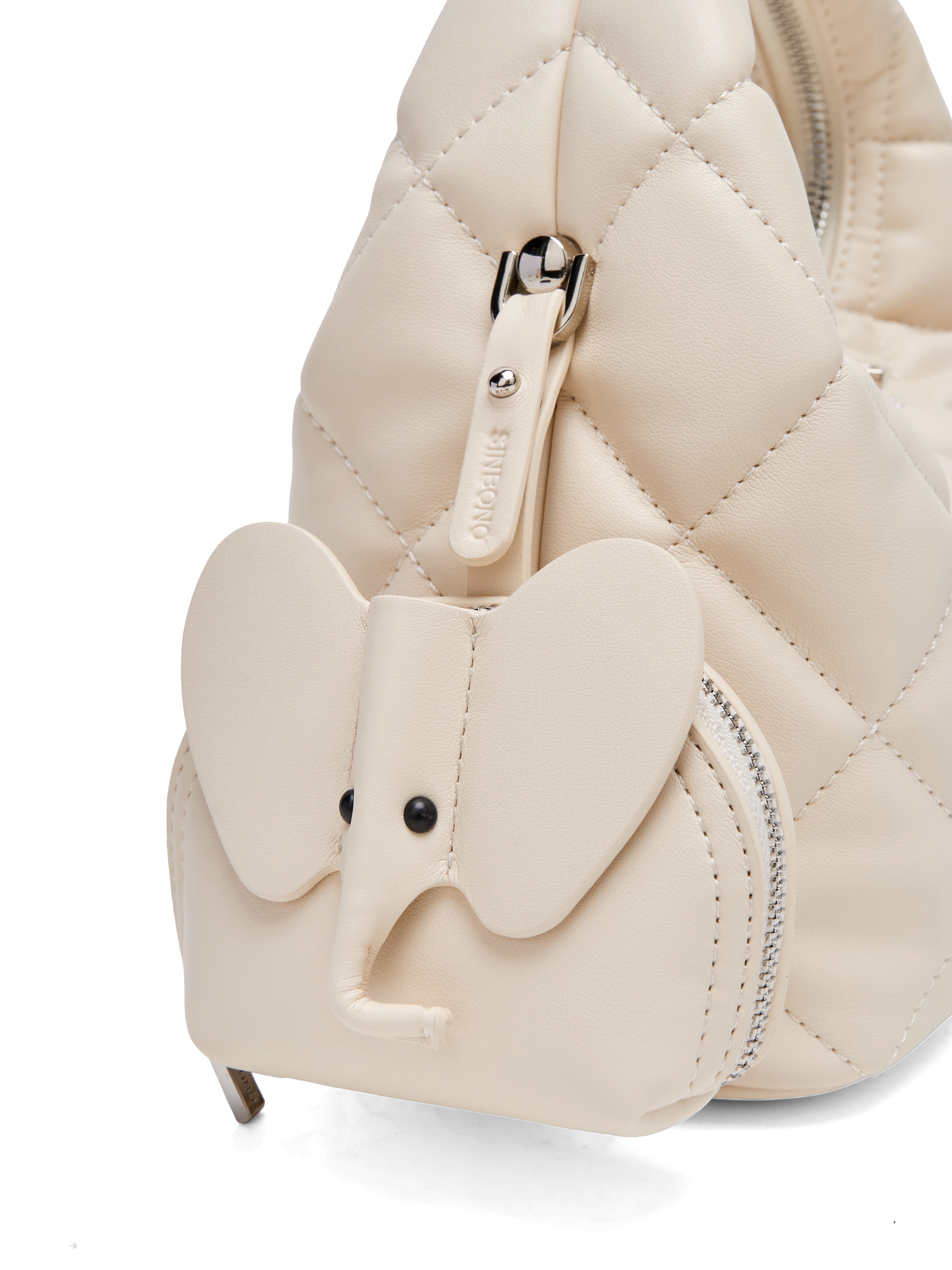 Vienna Top Handle  Crossbody Bag（2.0）- Ivory
