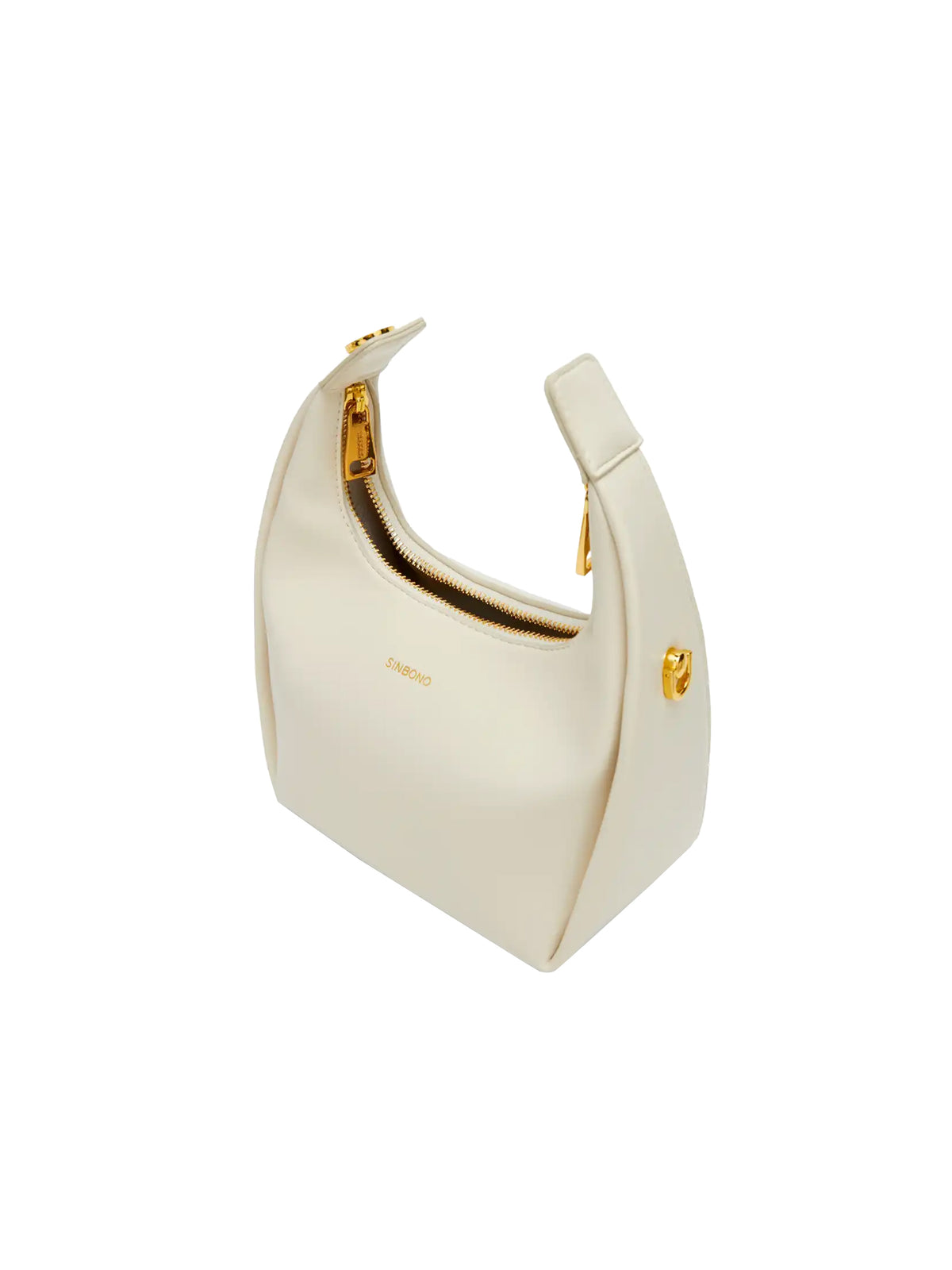 Vienna Top Handle  Crossbody Bag（3.0）-  Ivory