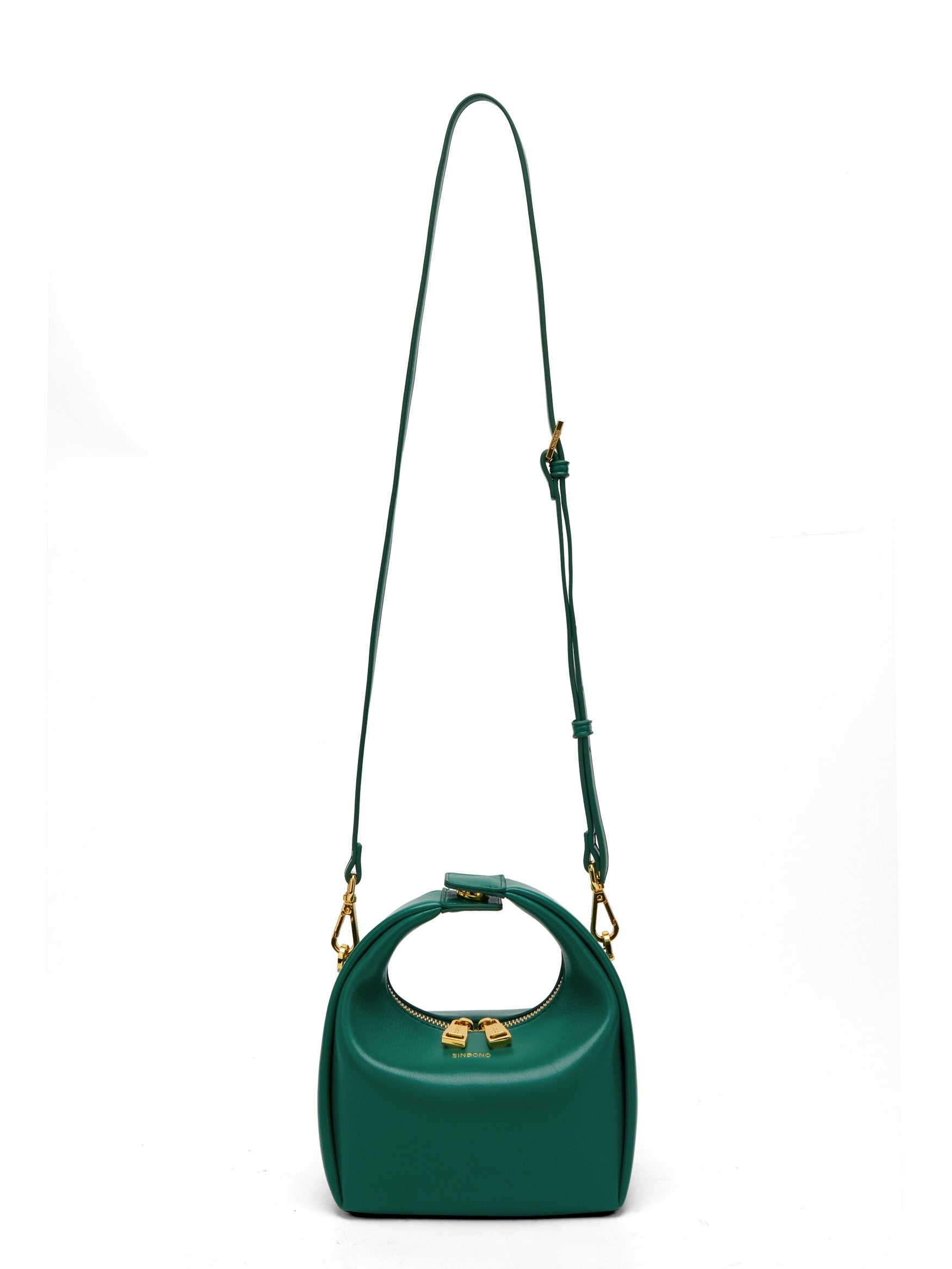 Vienna Top Handle  Crossbody Bag（3.0）-  Green