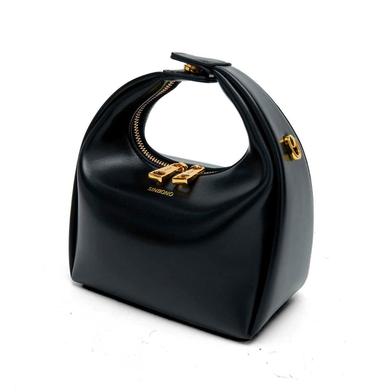Vienna Top Handle  Crossbody Bag（3.0）-  Black