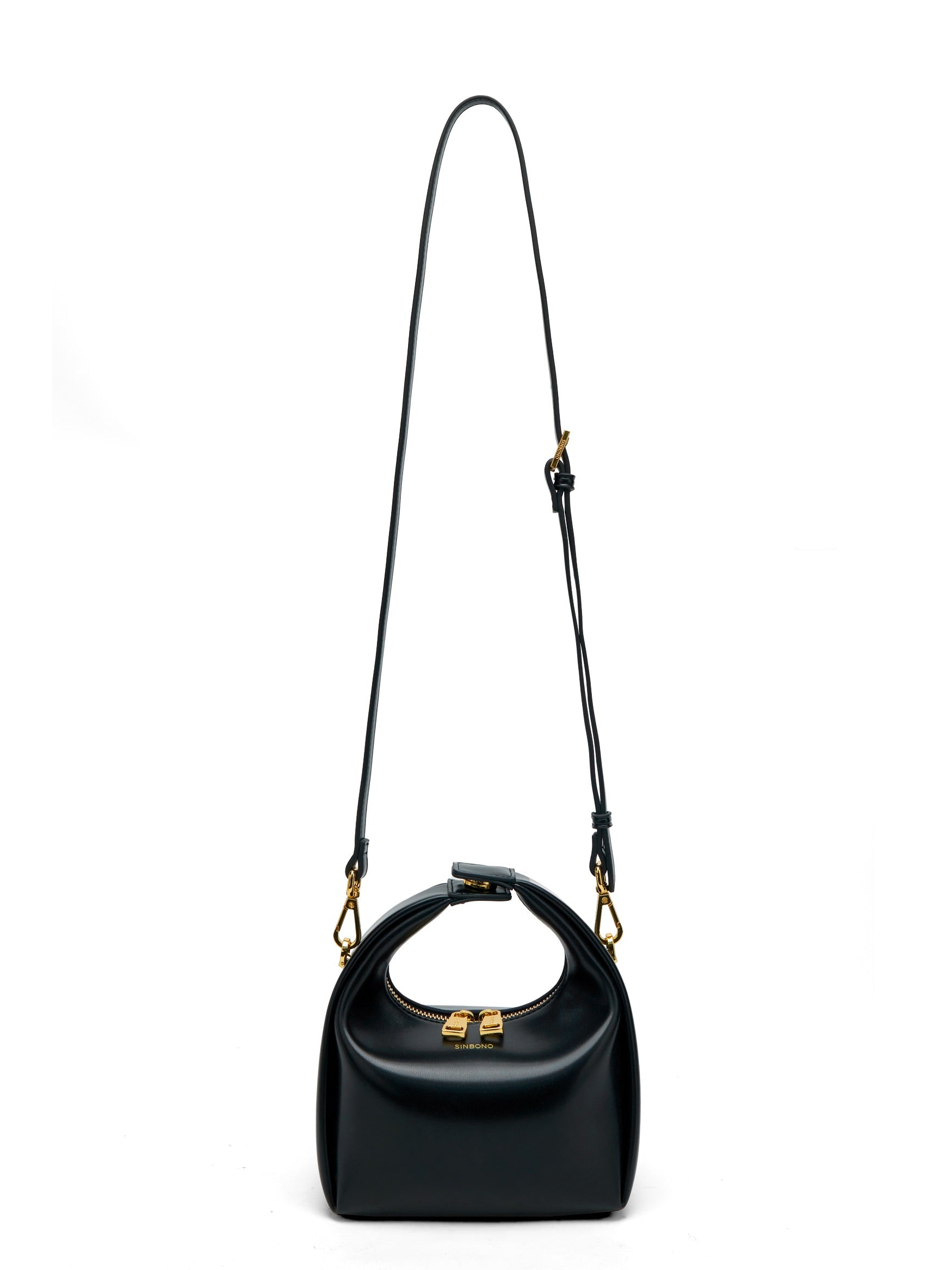 Vienna Top Handle  Crossbody Bag（3.0）-  Black