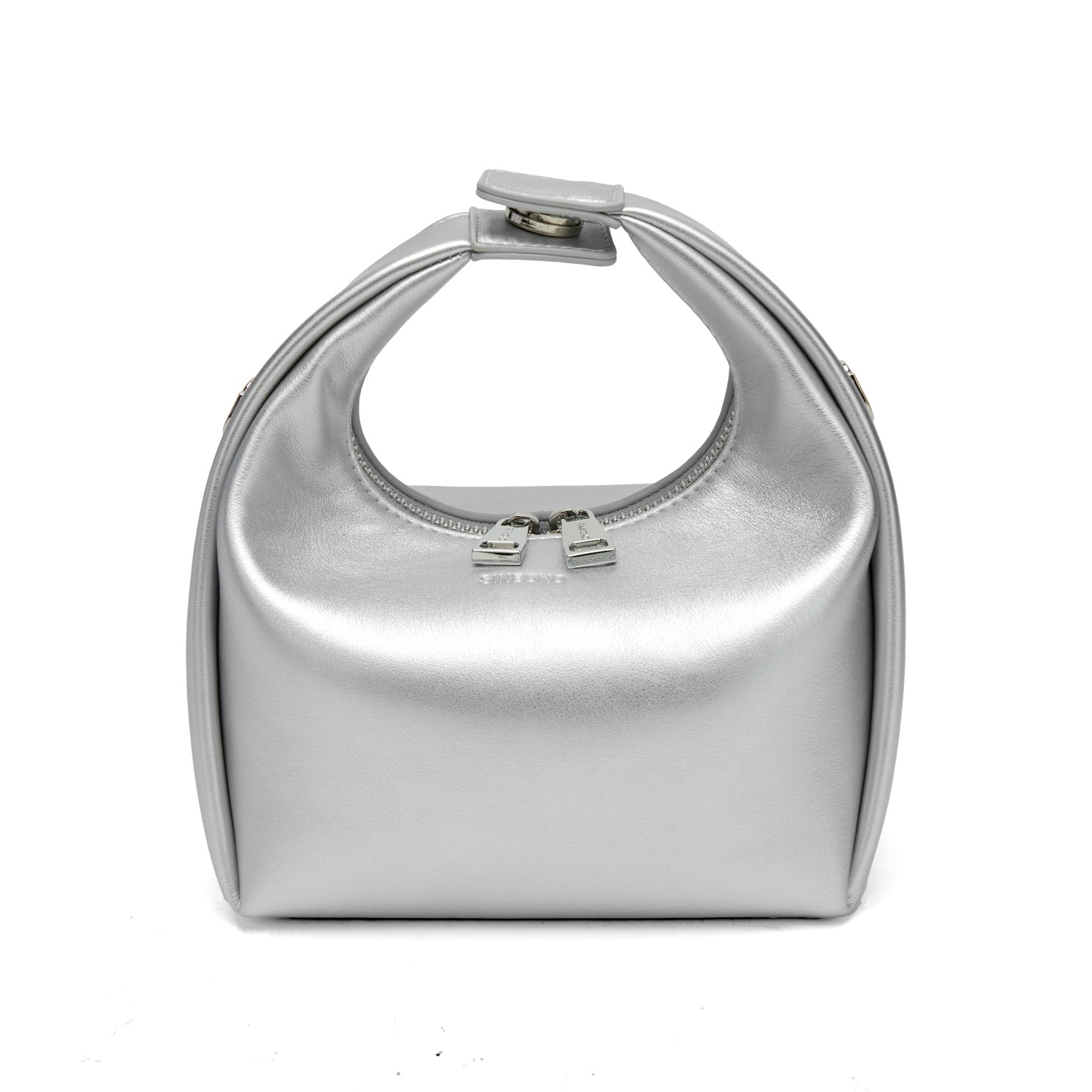 Vienna Top Handle  Crossbody Bag（3.0）-  Silver
