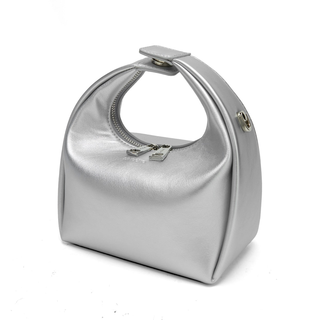 Vienna Top Handle  Crossbody Bag（3.0）-  Silver