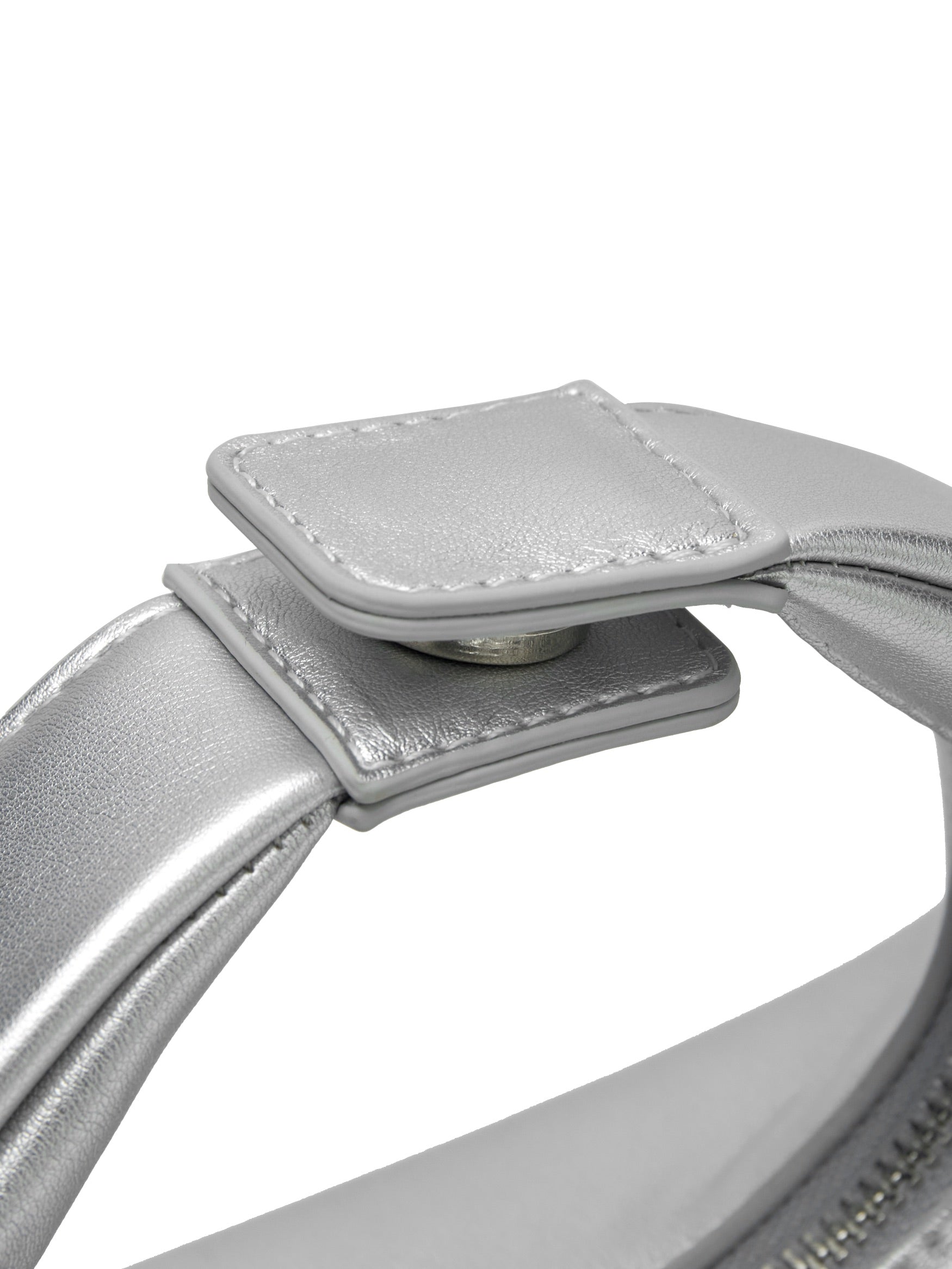 Vienna Top Handle  Crossbody Bag（3.0）-  Silver