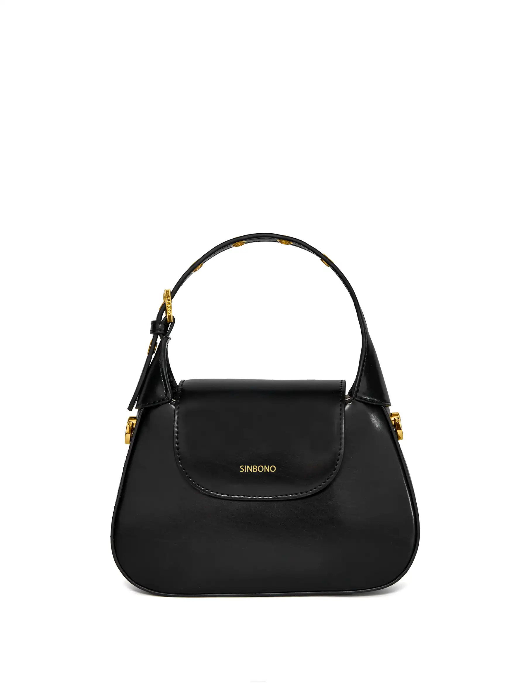 Alice Top Handle Crossbody Bag - Black