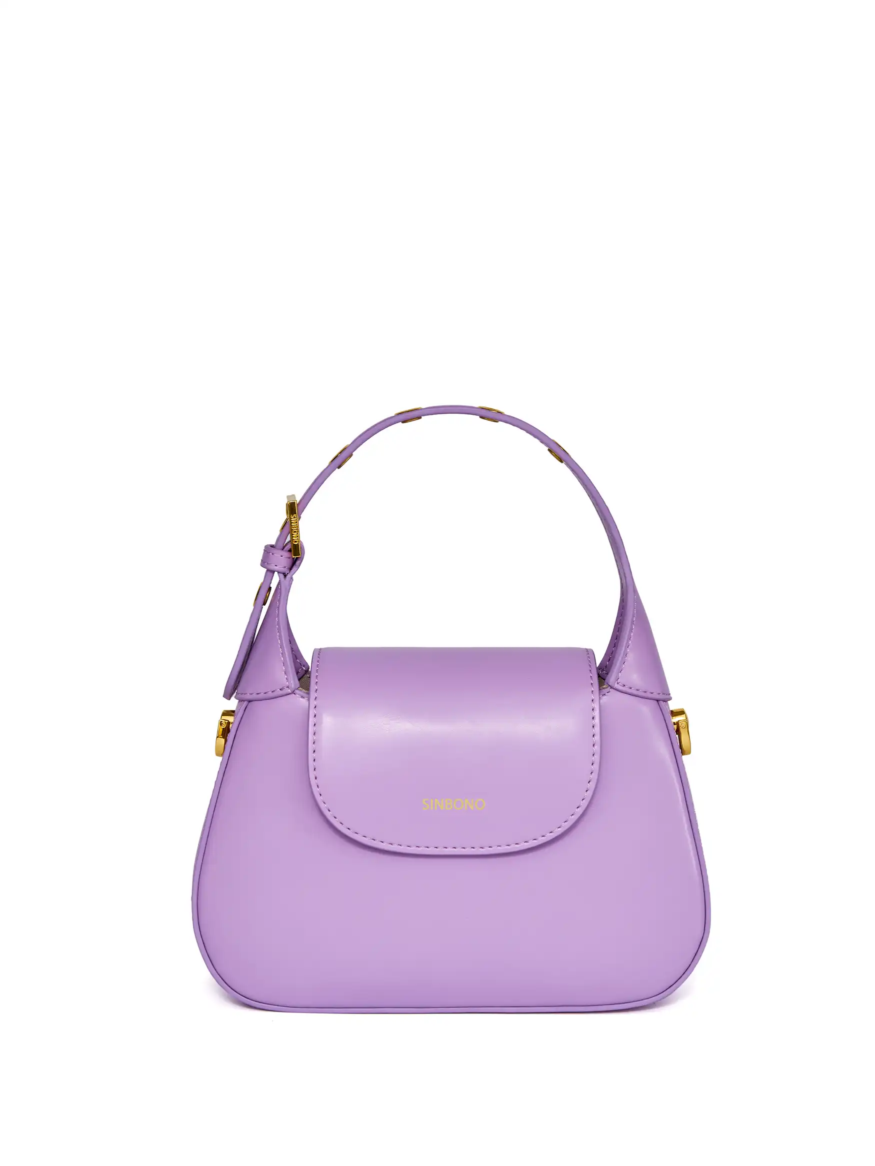 Alice Top Handle Crossbody Bag- Purple