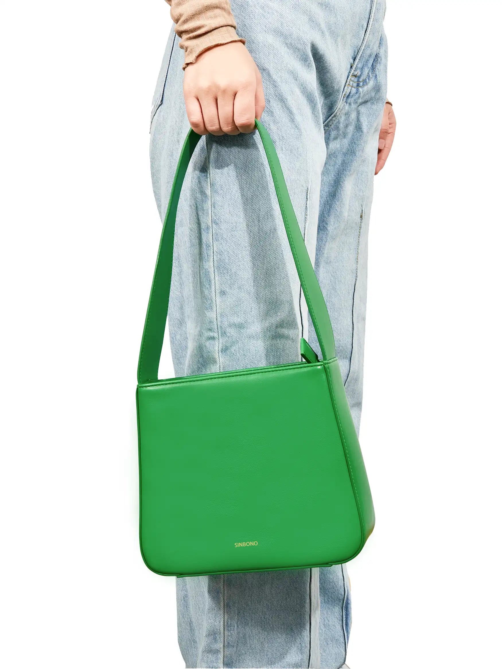 Betty Shoulder Bag- Grass Green