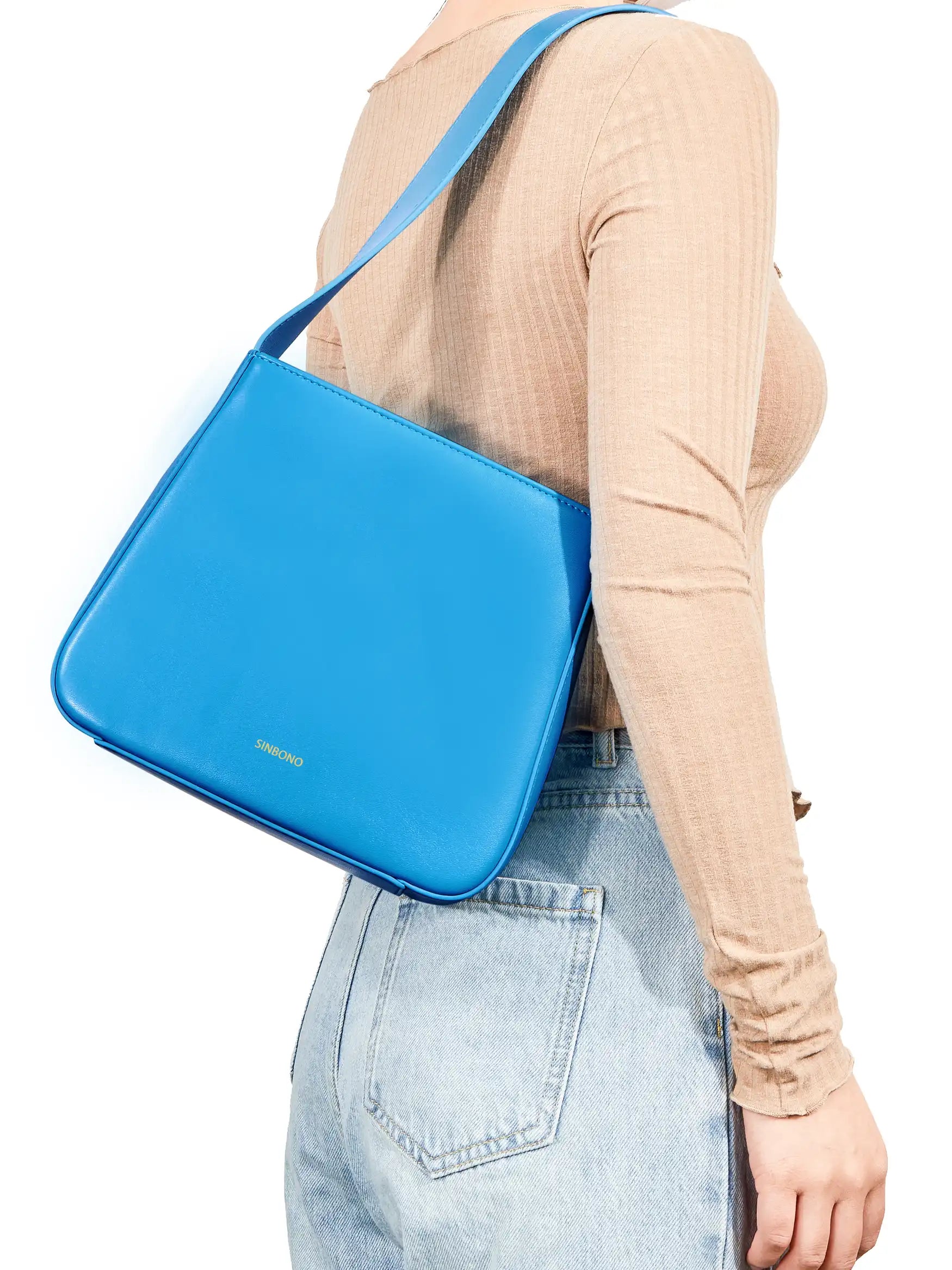 Betty Shoulder Bag- Lake Blue