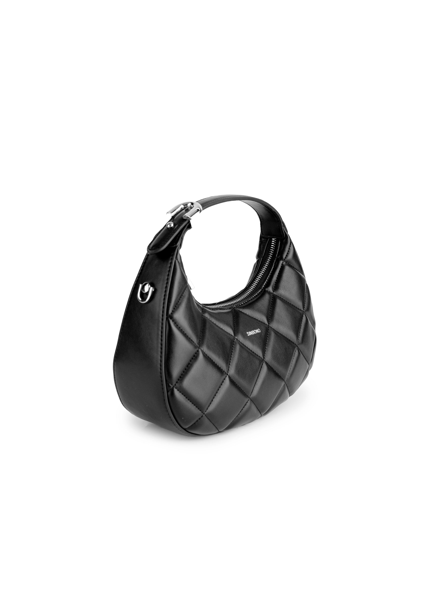 Soleil Top Handle Crossbody Bag(2.0) - Black