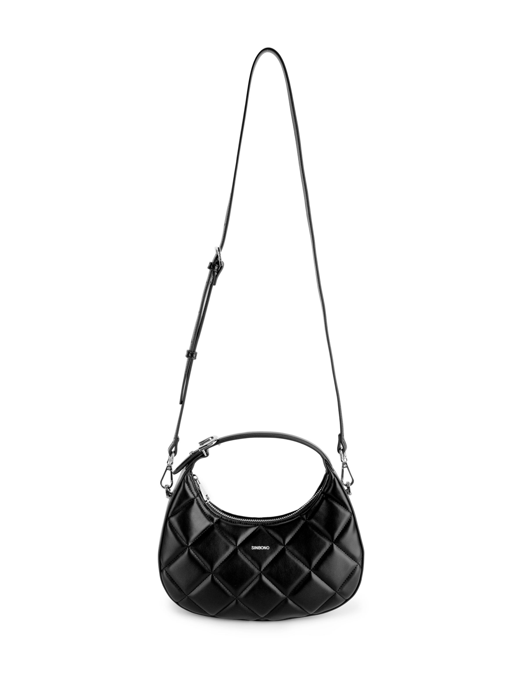 Soleil Top Handle Crossbody Bag(2.0) - Black